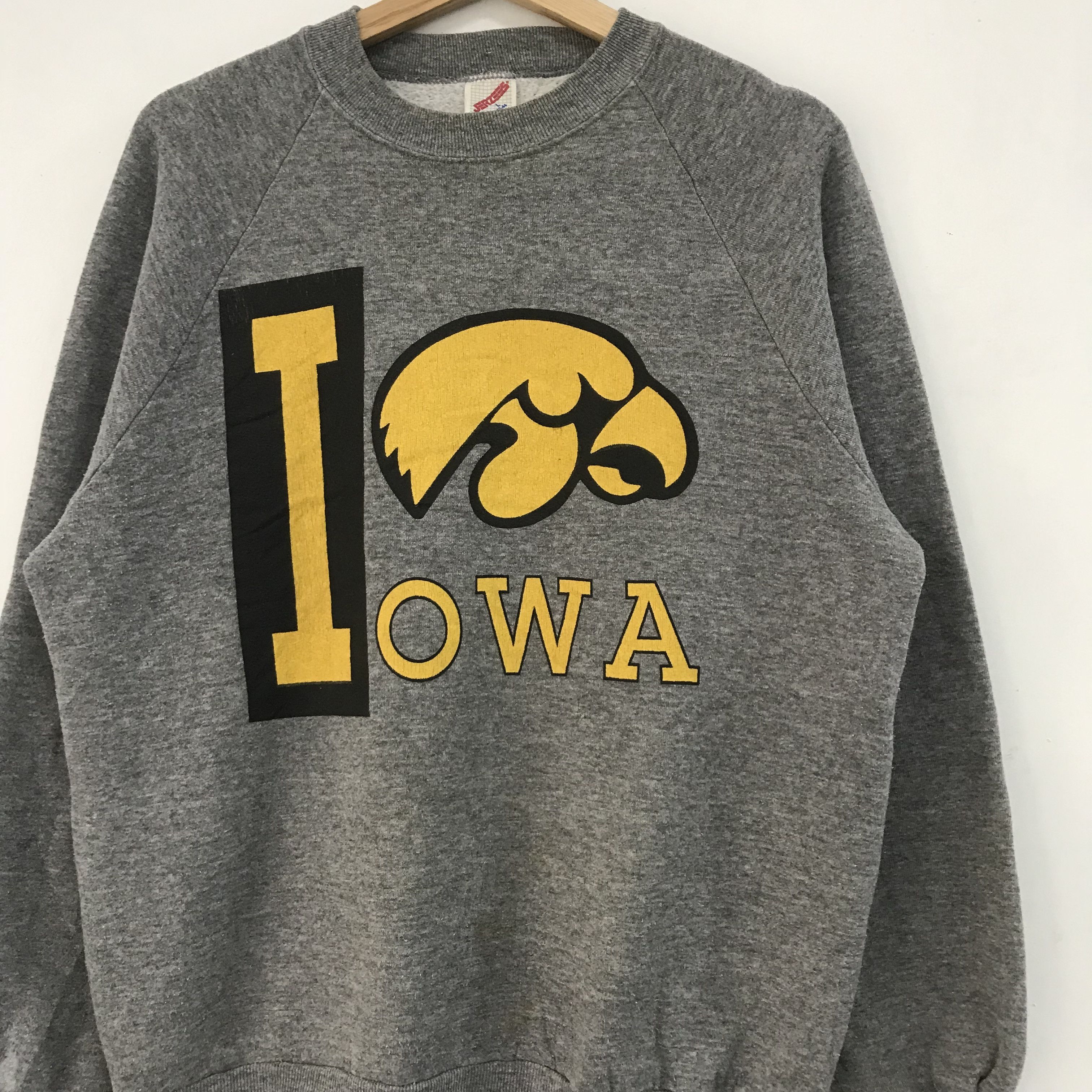 Jerzees Vintage 90s Iowa State Cyclones Ncaa - 14 Size US L / EU 52-54 / 3 - 3 Thumbnail