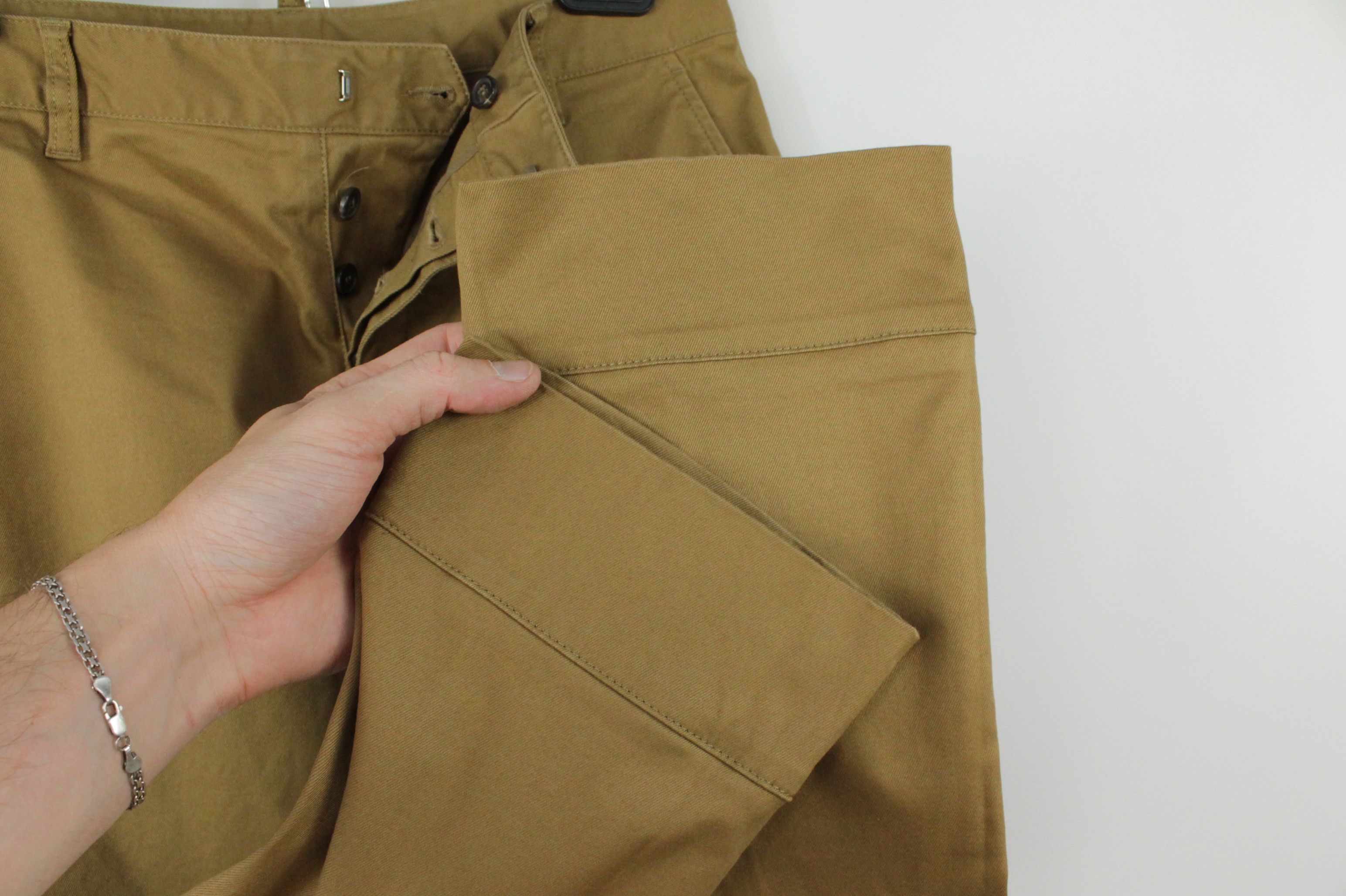 Dsquared2 Dsquared2 Stretch Twill Cotton Cropped Chino Pants Women's Size 27" / US 4 / IT 40 - 4 Thumbnail