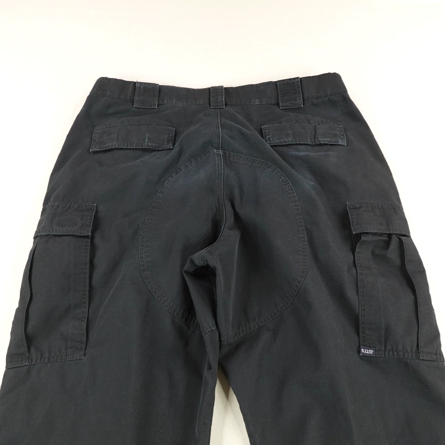 Vintage 5.11 Tactical Pants Mens XL Black Taclite TDU Cargo Ripstop Utility Outdoors Size US 36 / EU 52 - 7 Thumbnail