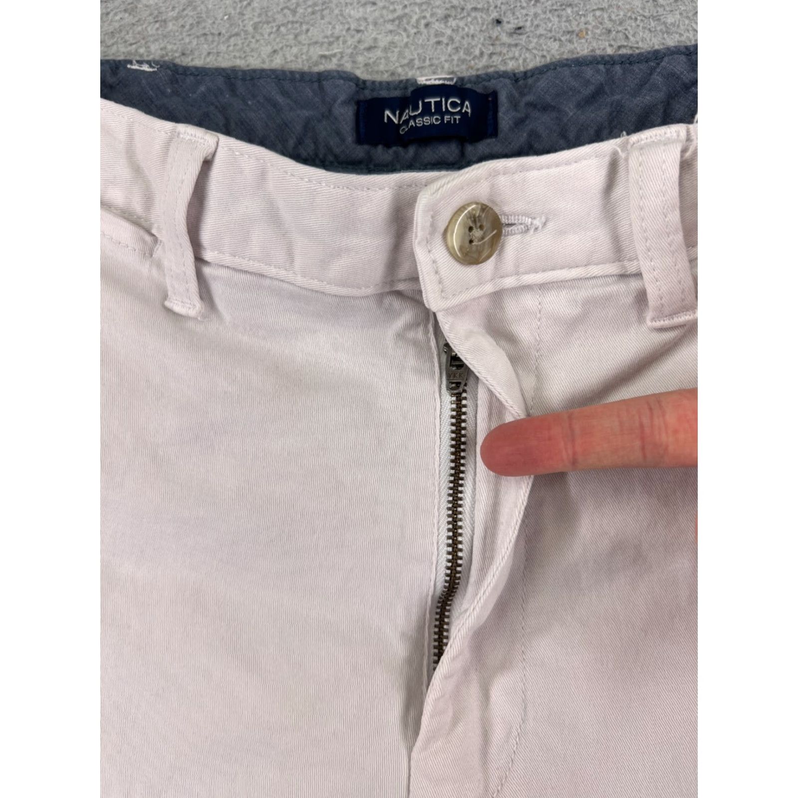 Nautica Nautica Shorts Men 36 Pink Cotton Blend Twill Chino Golf Outdoor Casual Modern Fit Men’s Pink Nautica Shorts Size US 36 / EU 52 - 6 Thumbnail
