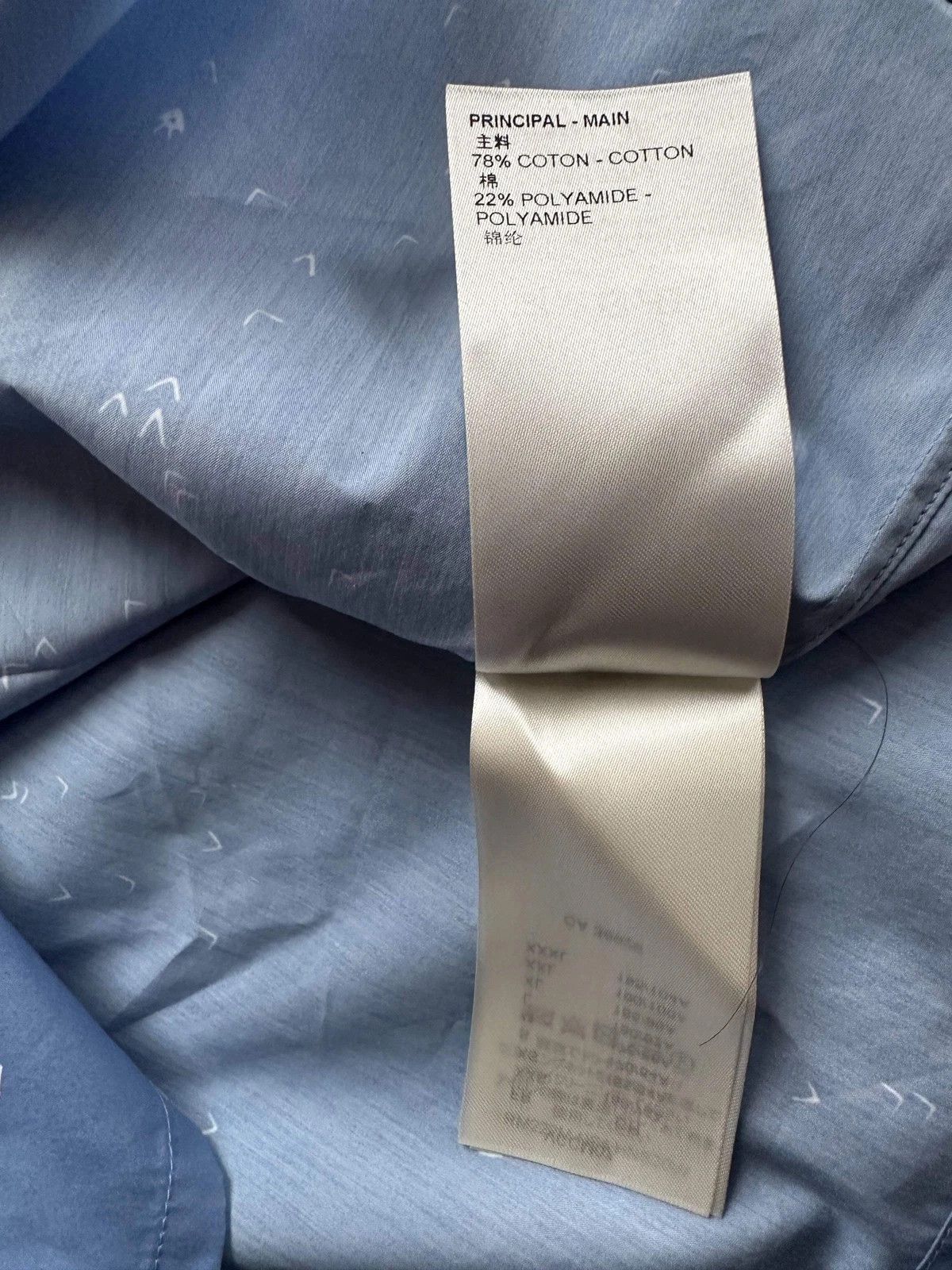 Louis Vuitton Louis Vuitton Blue LV Spread Damier Button Up Shirt Size US S / EU 44-46 / 1 - 5 Thumbnail