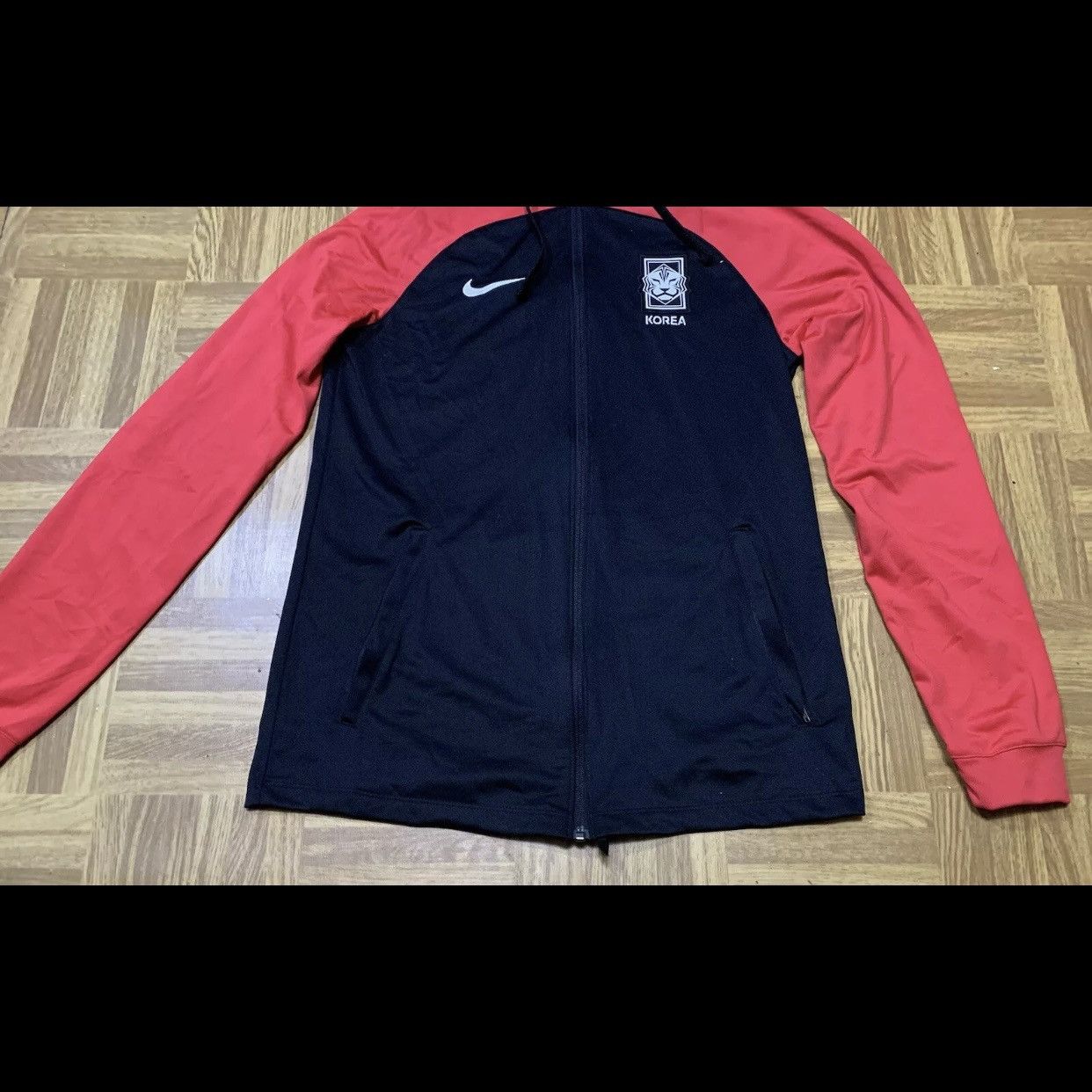 Nike Nike Korea Dri Fit Hoodie Football Size S Red Black Size US S / EU 44-46 / 1 - 4 Thumbnail