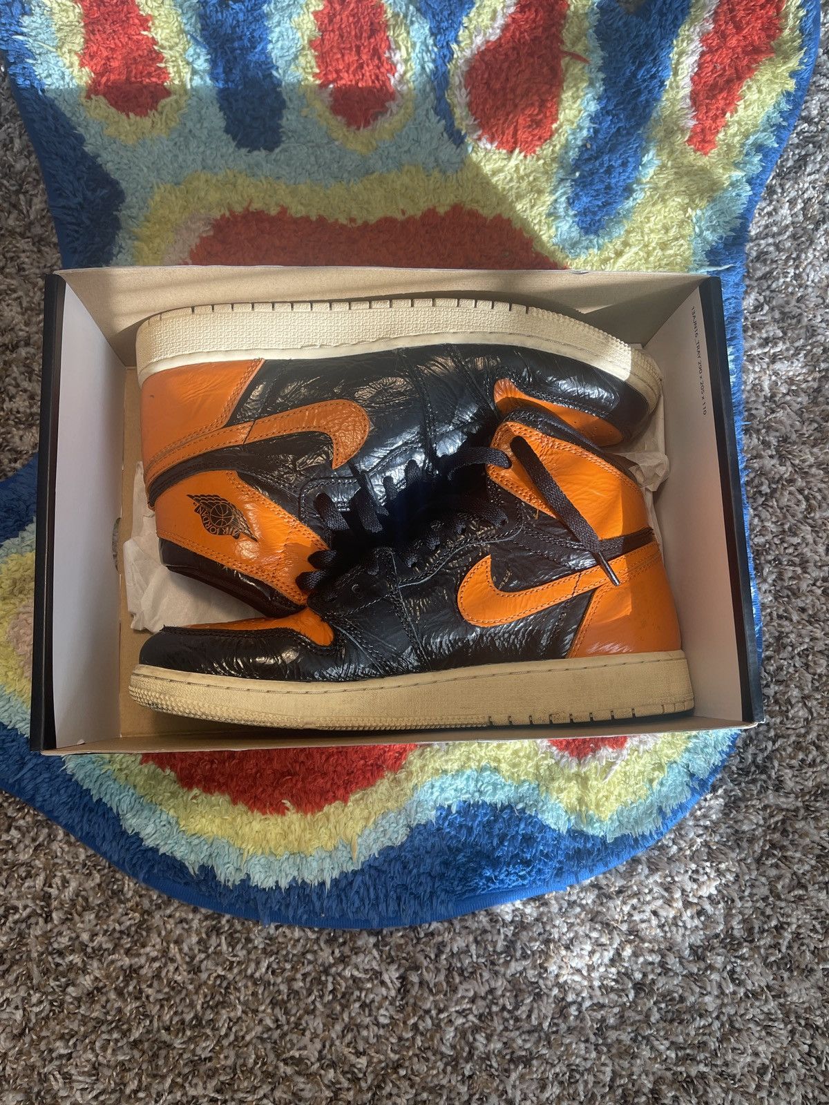 Nike Air Jordan 1 Retro “Shattered Backboard 3.0” Size US 7 / EU 40 - 3 Thumbnail