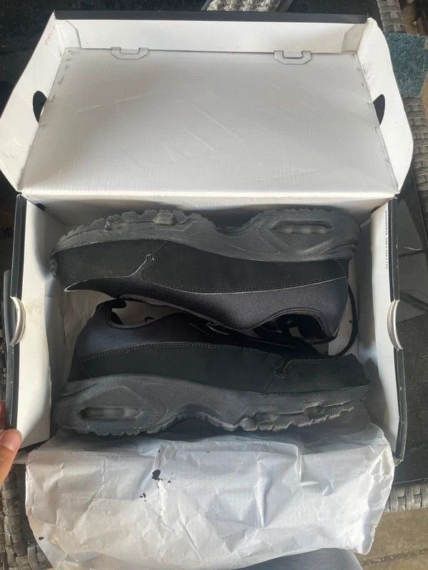 Comme des Garcons Homme Plus × Nike Comme des Garçons Homme Plus x Nike Air Sunder Max 'Black’ Size US 11 / EU 44 - 8 Thumbnail