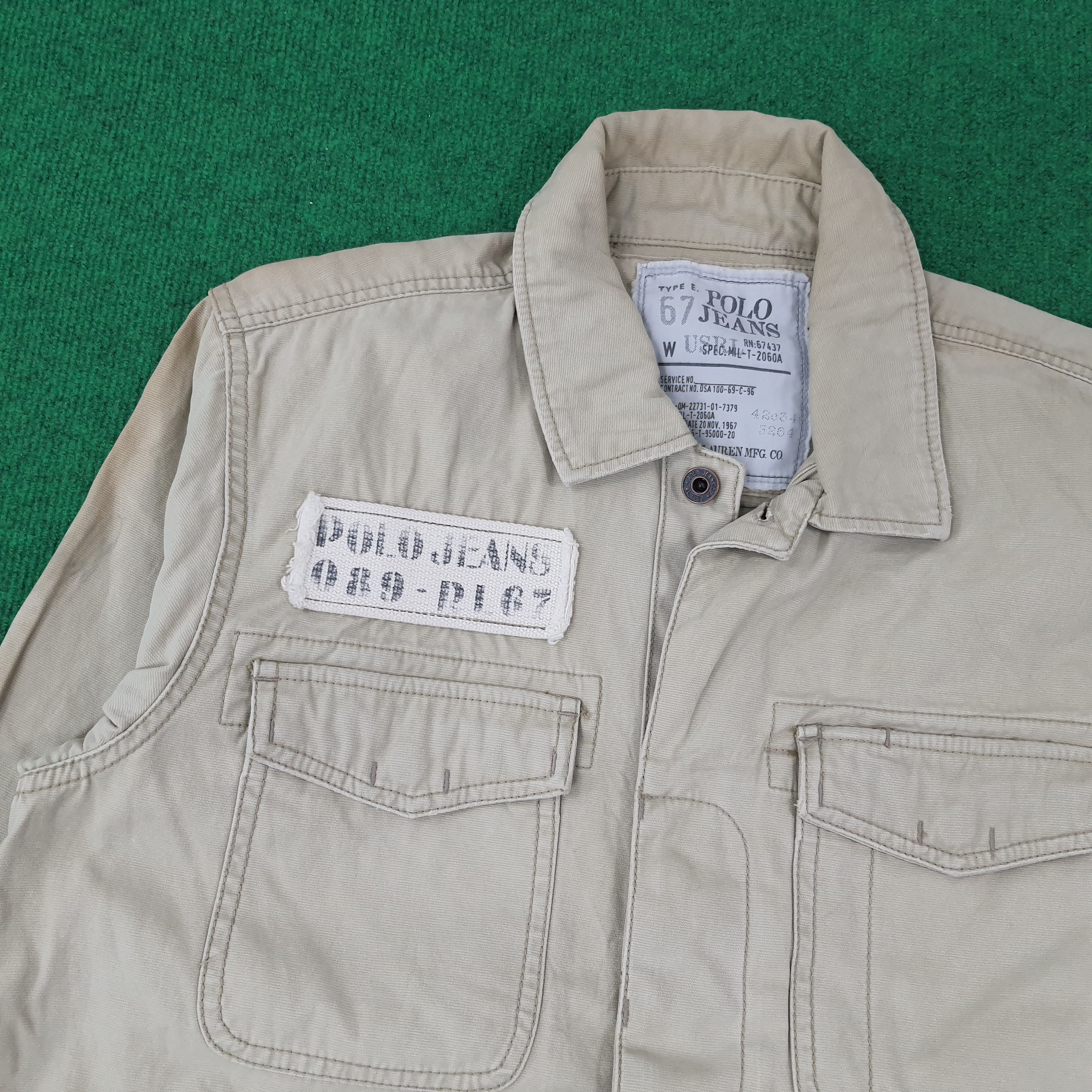 Ralph Lauren × Vintage Vintage POLO Jeans Ralph Lauren Jacket C221N1 Size US M / EU 48-50 / 2 - 2 Thumbnail