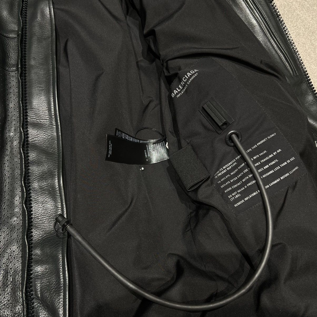 Balenciaga Balenciaga Leather Racing Jacket in Large Size US L / EU 52-54 / 3 - 5 Thumbnail
