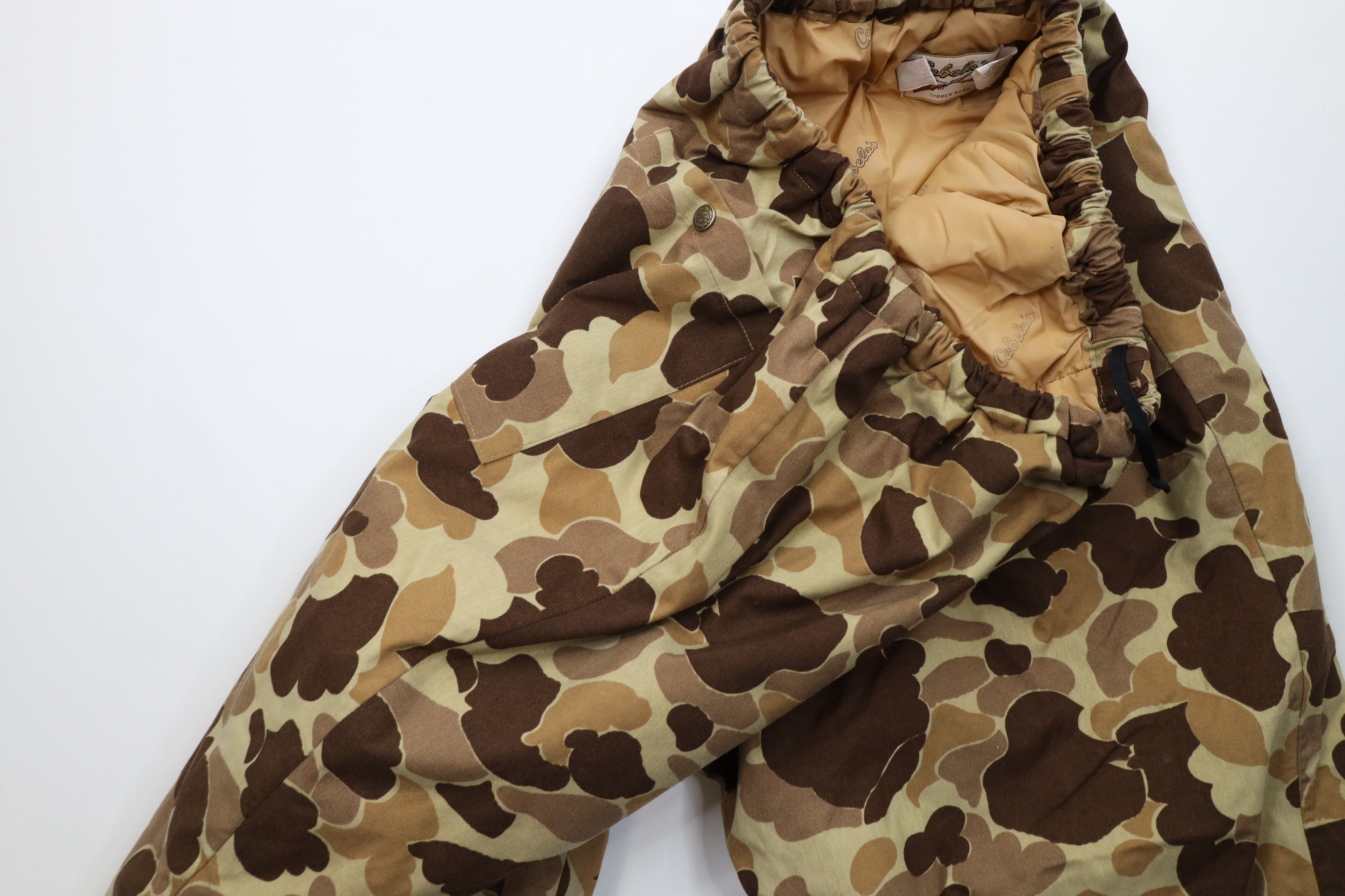 Cabelas Vintage 80s 90s Cabelas Camouflage Insulated Pants USA Size US 40 / EU 56 - 8 Thumbnail