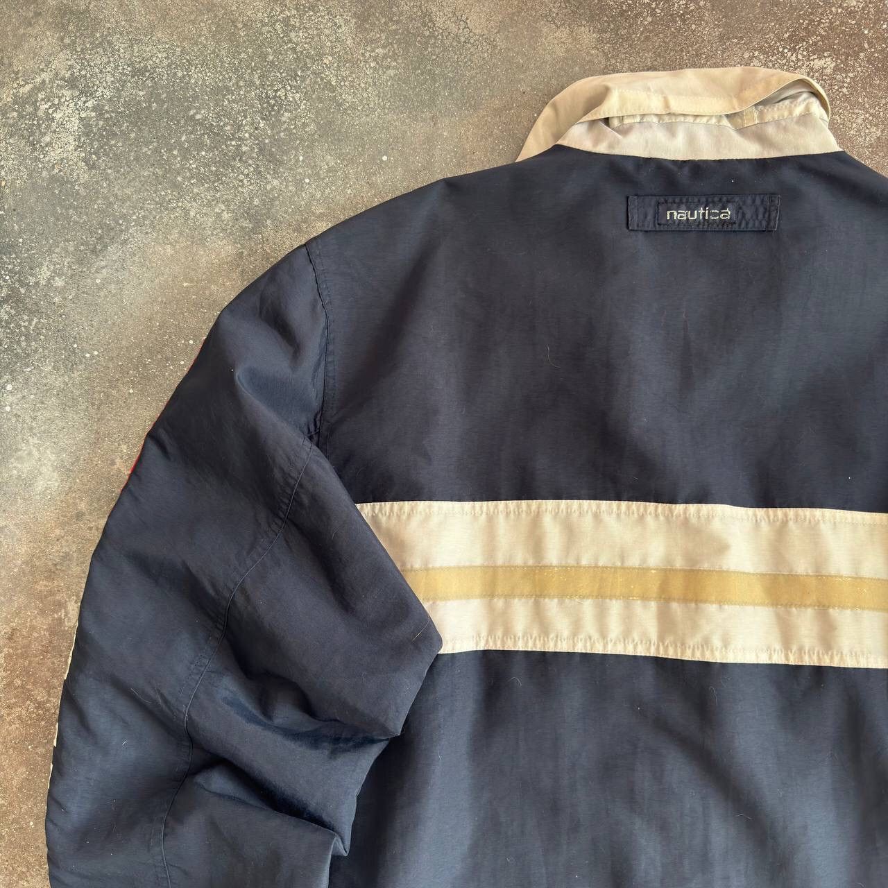 Nautica × Vintage 90s Nautica Vintage Outdoor Full Zip Jacket Size US XL / EU 56 / 4 - 10 Thumbnail