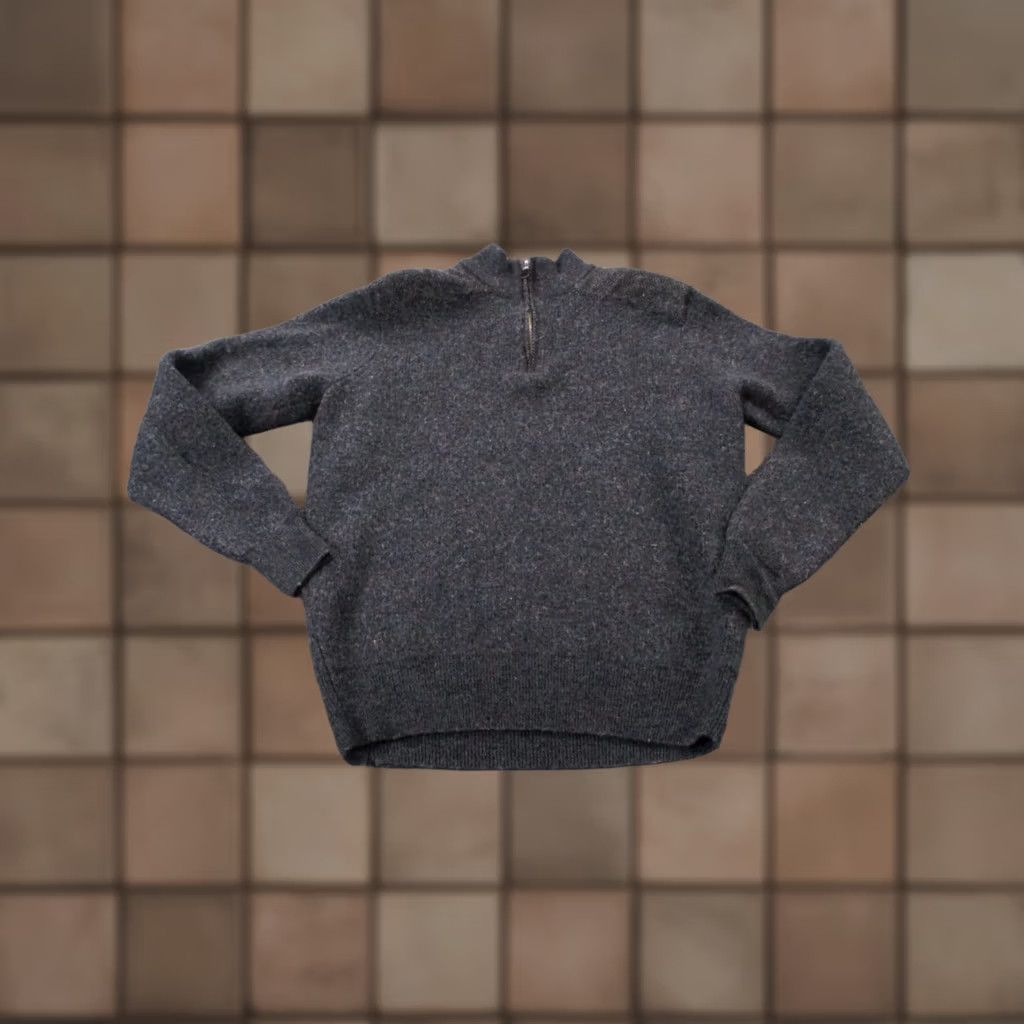 Peter Millar Peter Millar Sweater Mens L Gray Men Wool Pullover Golf Logo Preppy Shoulder Patch Size US L / EU 52-54 / 3 - 1 Thumbnail