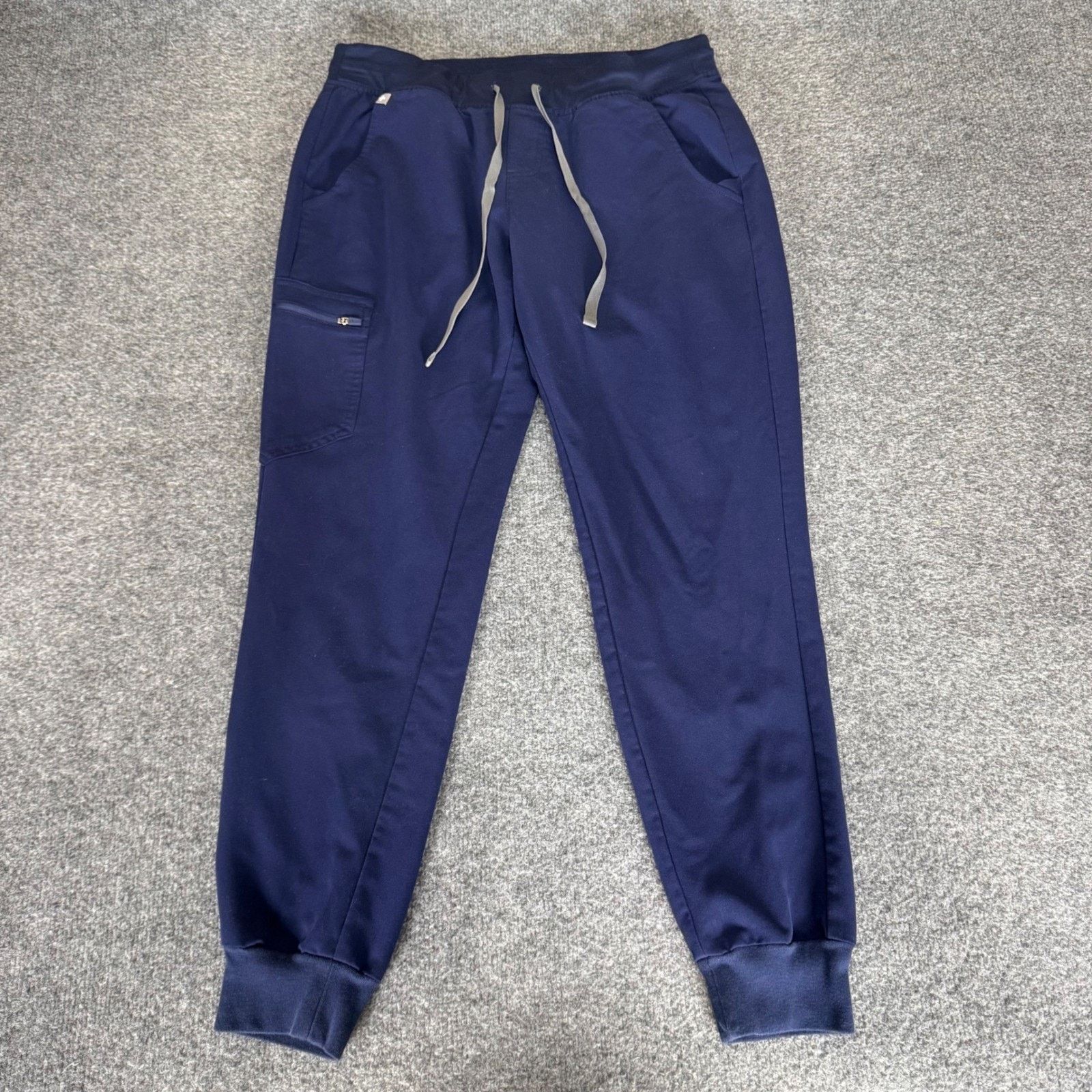 Other FIGS Zamora Jogger Scrub Pant Women Medium Navy Blue Stretch Size 31" - 1 Thumbnail
