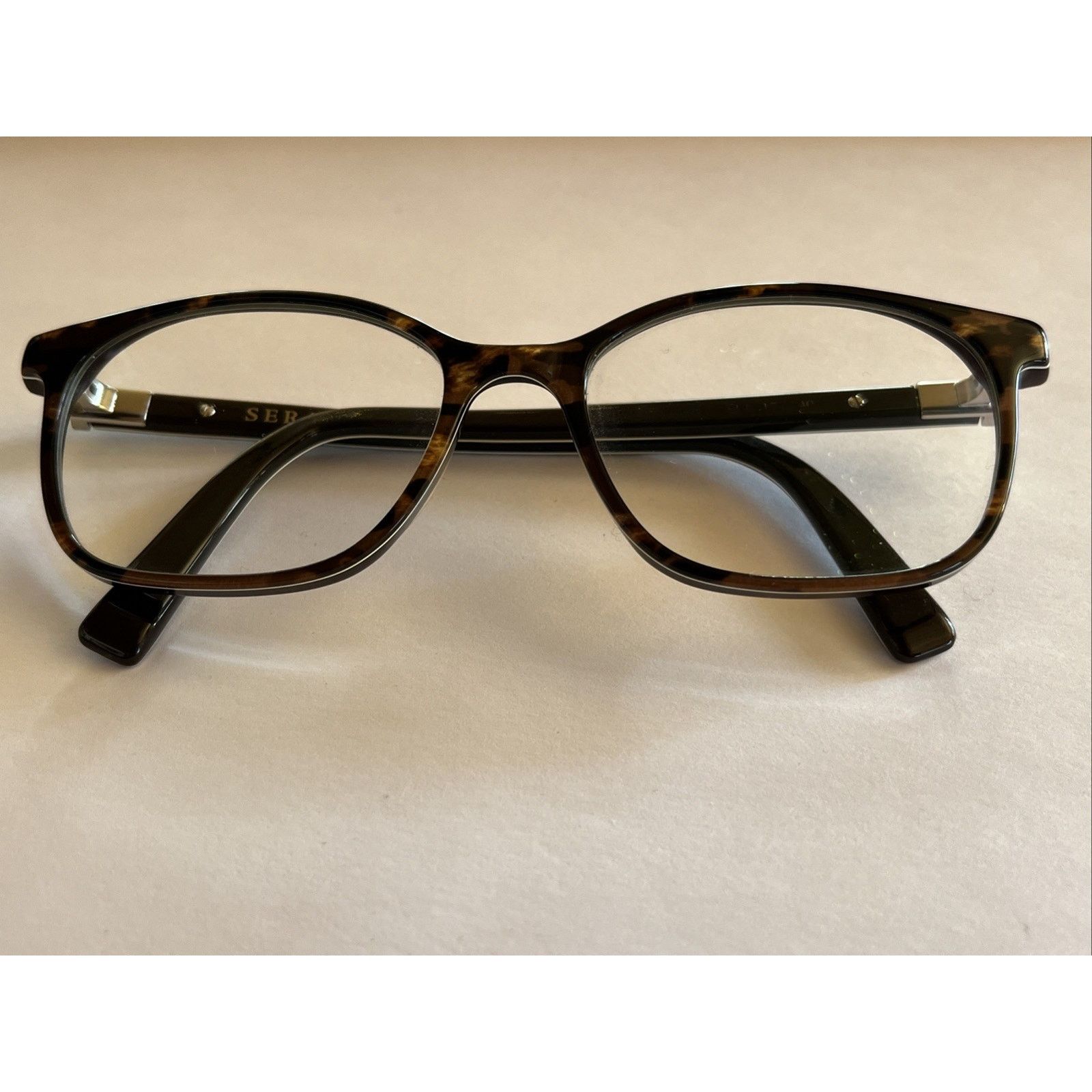 SERAPHIN Seraphin Eyeglasses Frames Tortoise Brown Full Rim Unisex Size ONE SIZE - 7 Thumbnail