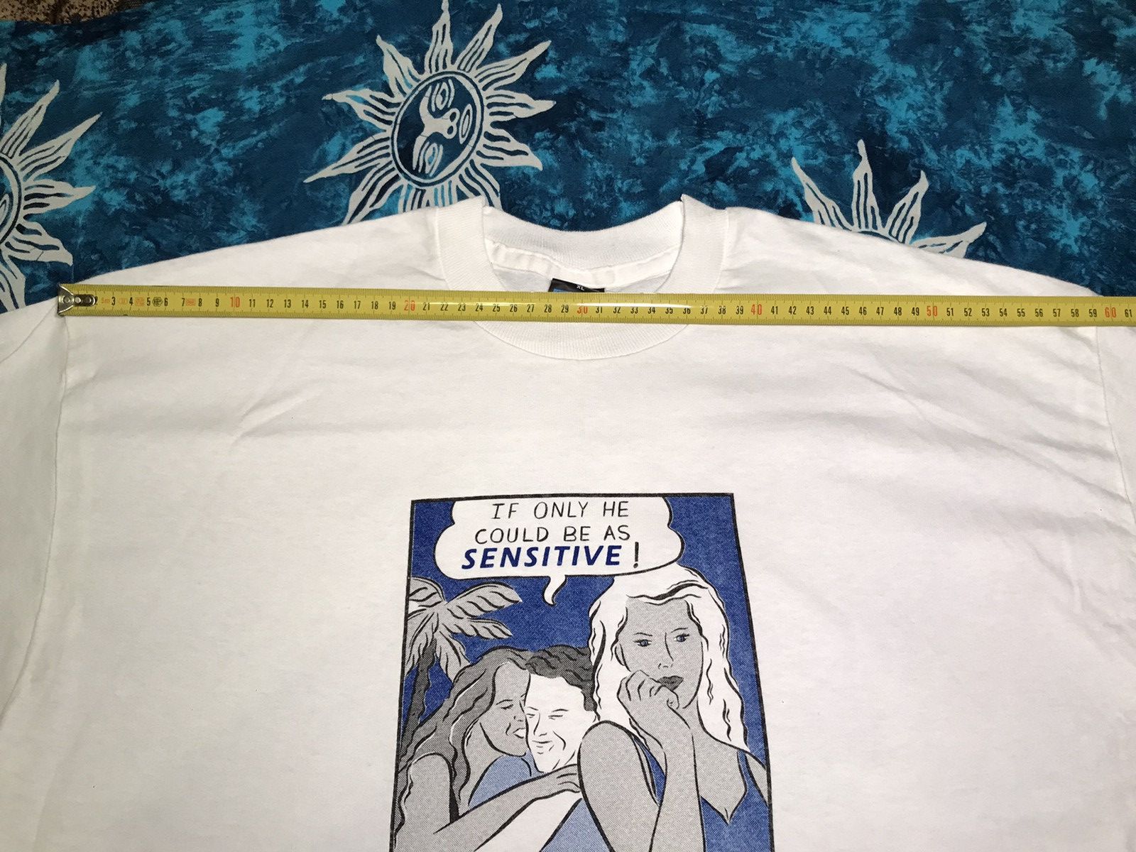 Other Vintage Y2K 90s NIVEA Sensitive Souls Screen Stars T-shirt Size US XL / EU 56 / 4 - 12 Thumbnail