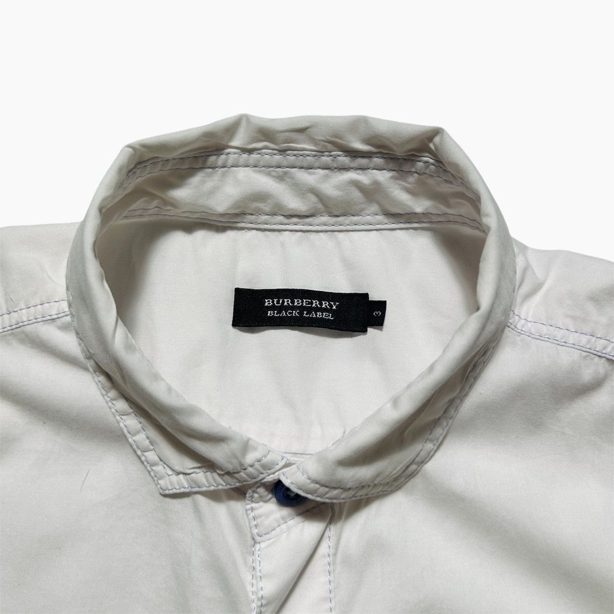 Burberry Vintage Burberry Black Label Button Shirt Size L / US 10 / IT 46 - 6 Thumbnail