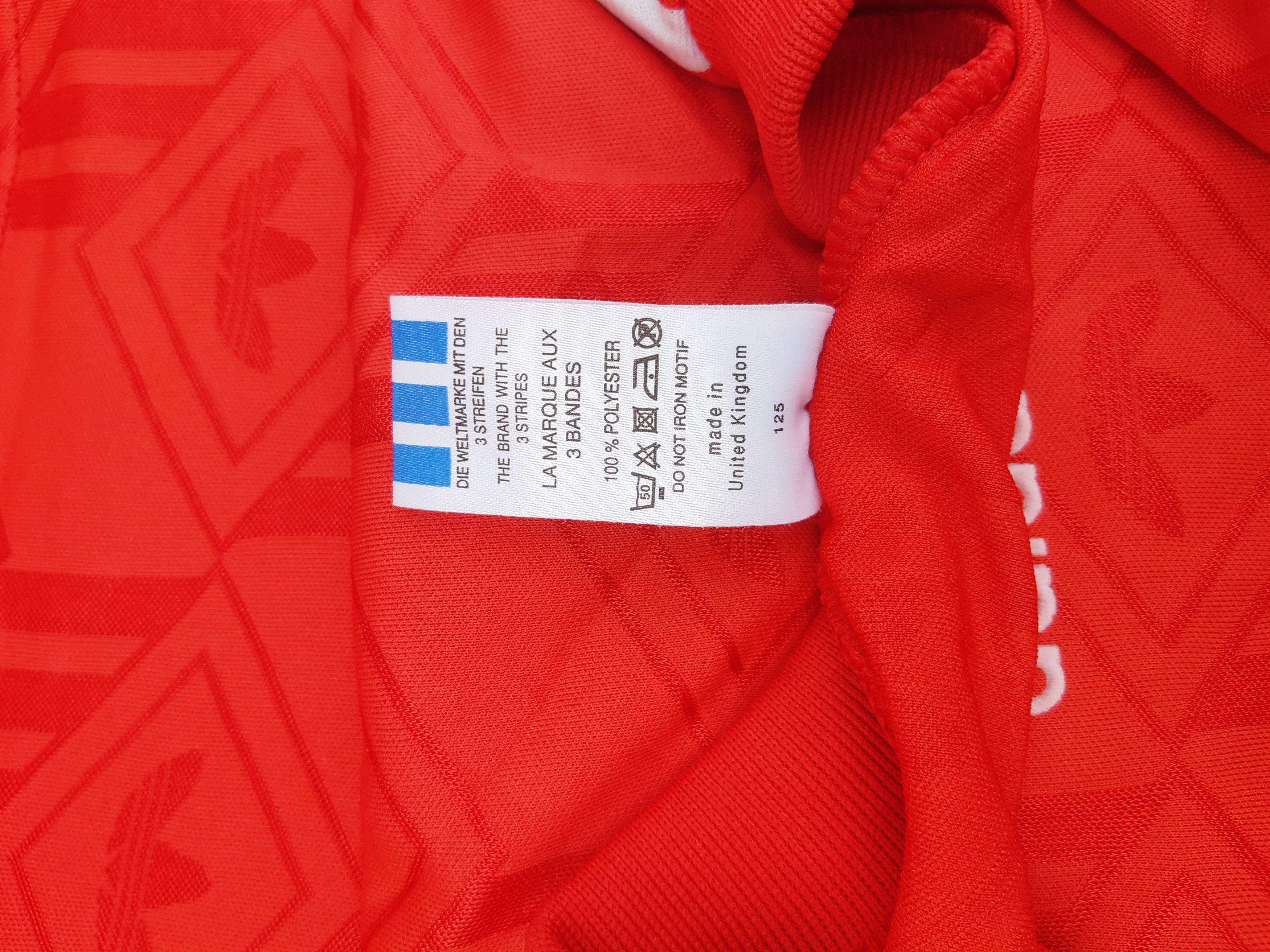 Adidas Vintage 80s ADIDAS Soccer Jersey made in England size XL NOS Size US XL / EU 56 / 4 - 5 Thumbnail