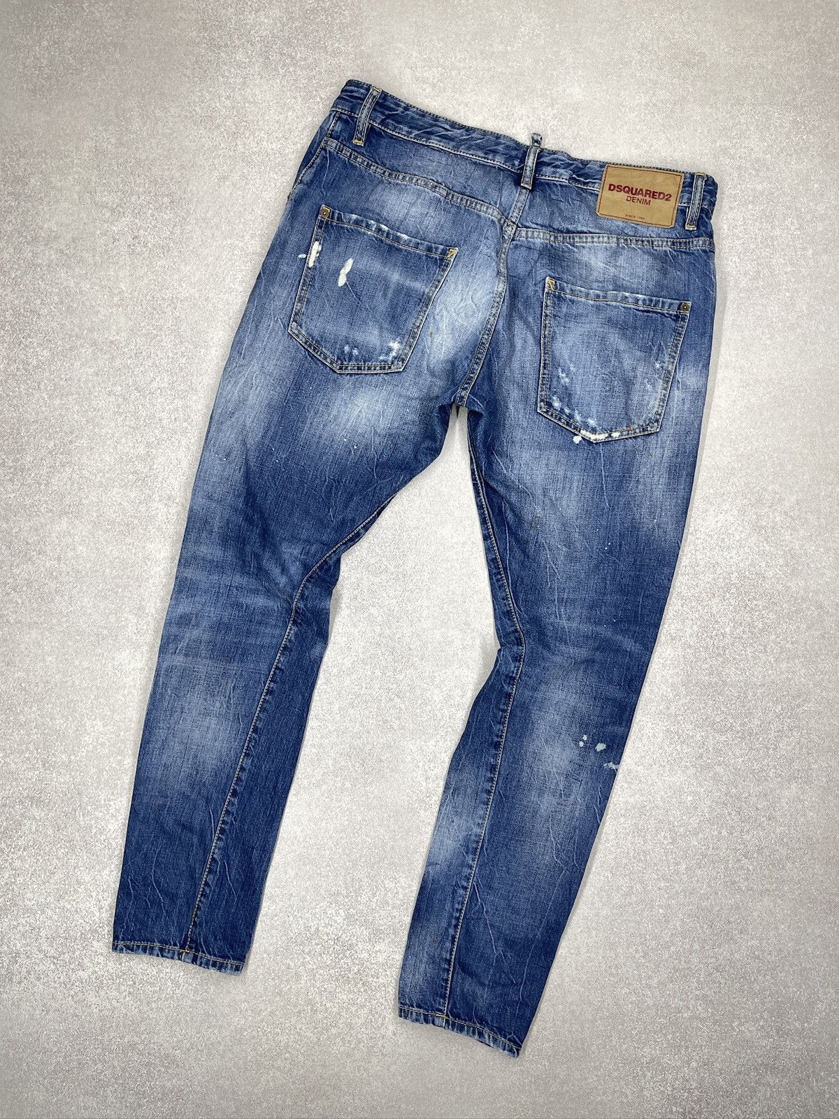 Dsquared2 Dsquared2 Classic Kenny Jeans Denim Distressed Size US 34 / EU 50 - 1 Thumbnail