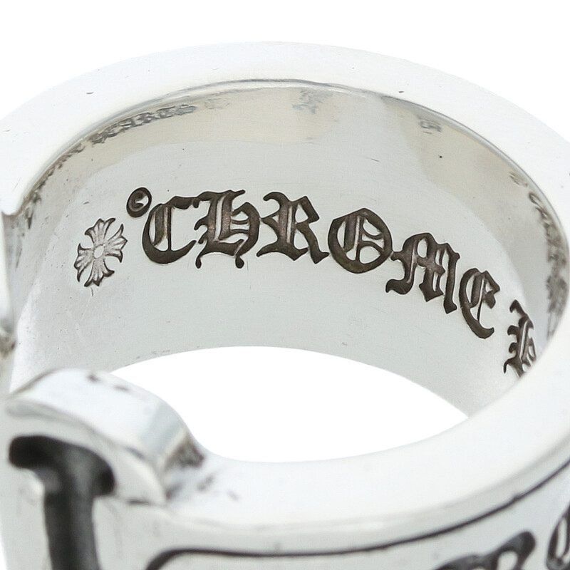 Chrome Hearts Chrome Hearts Large Scroll Label Silver Ring Size ONE SIZE - 3 Thumbnail