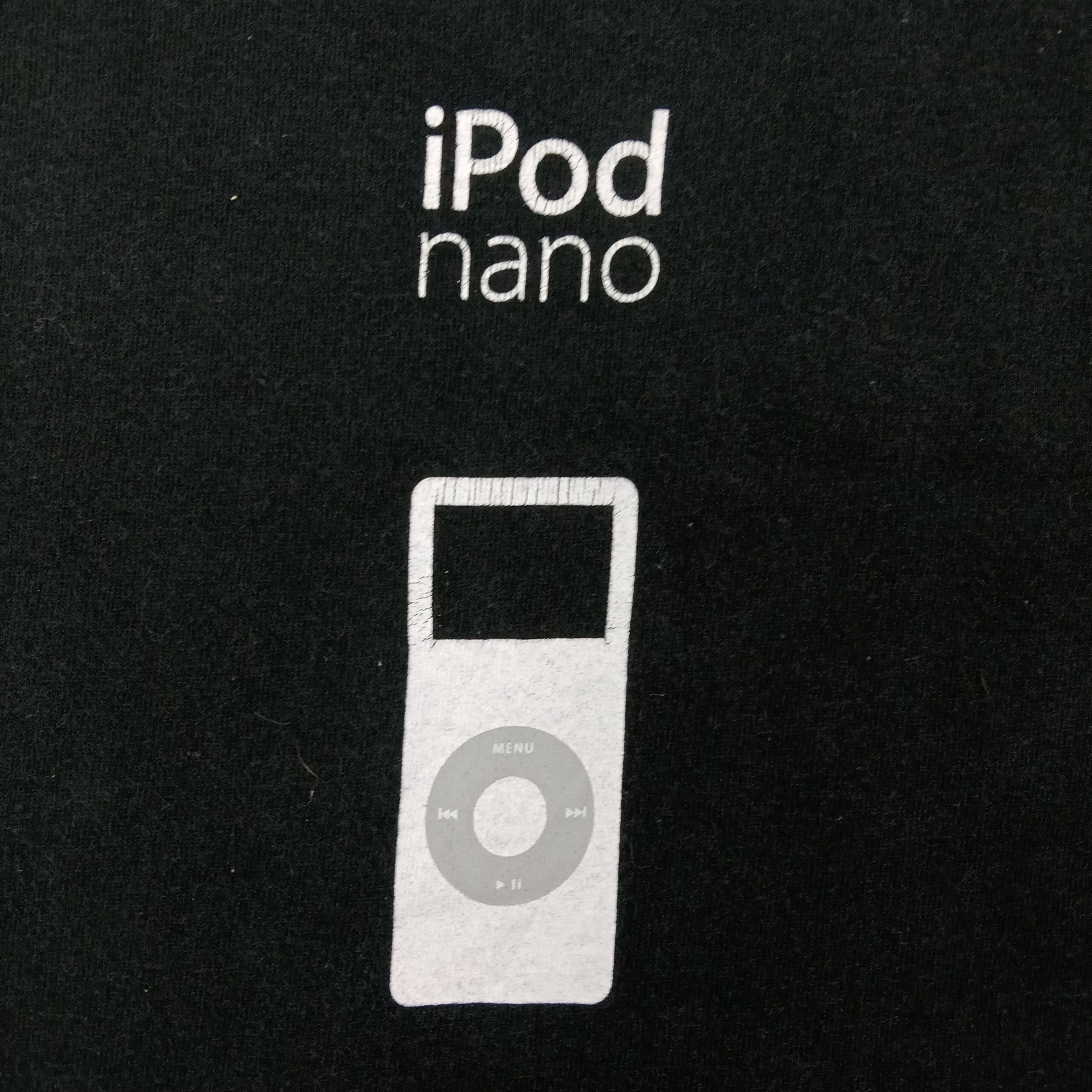 Apple Apple Ipod Nano Electronic Promo Tshirt C267N37 Size US L / EU 52-54 / 3 - 2 Thumbnail