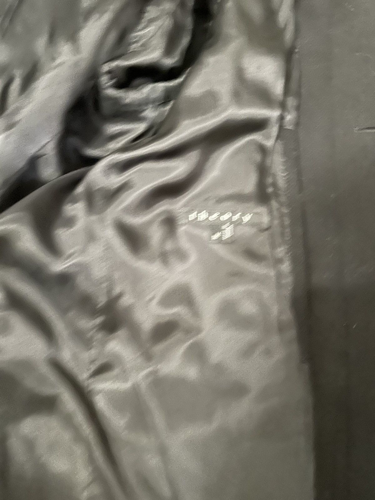 Theory Belvin Custom Belted Coat Black Wool Blend Single Breasted Size US M / EU 48-50 / 2 - 13 Thumbnail