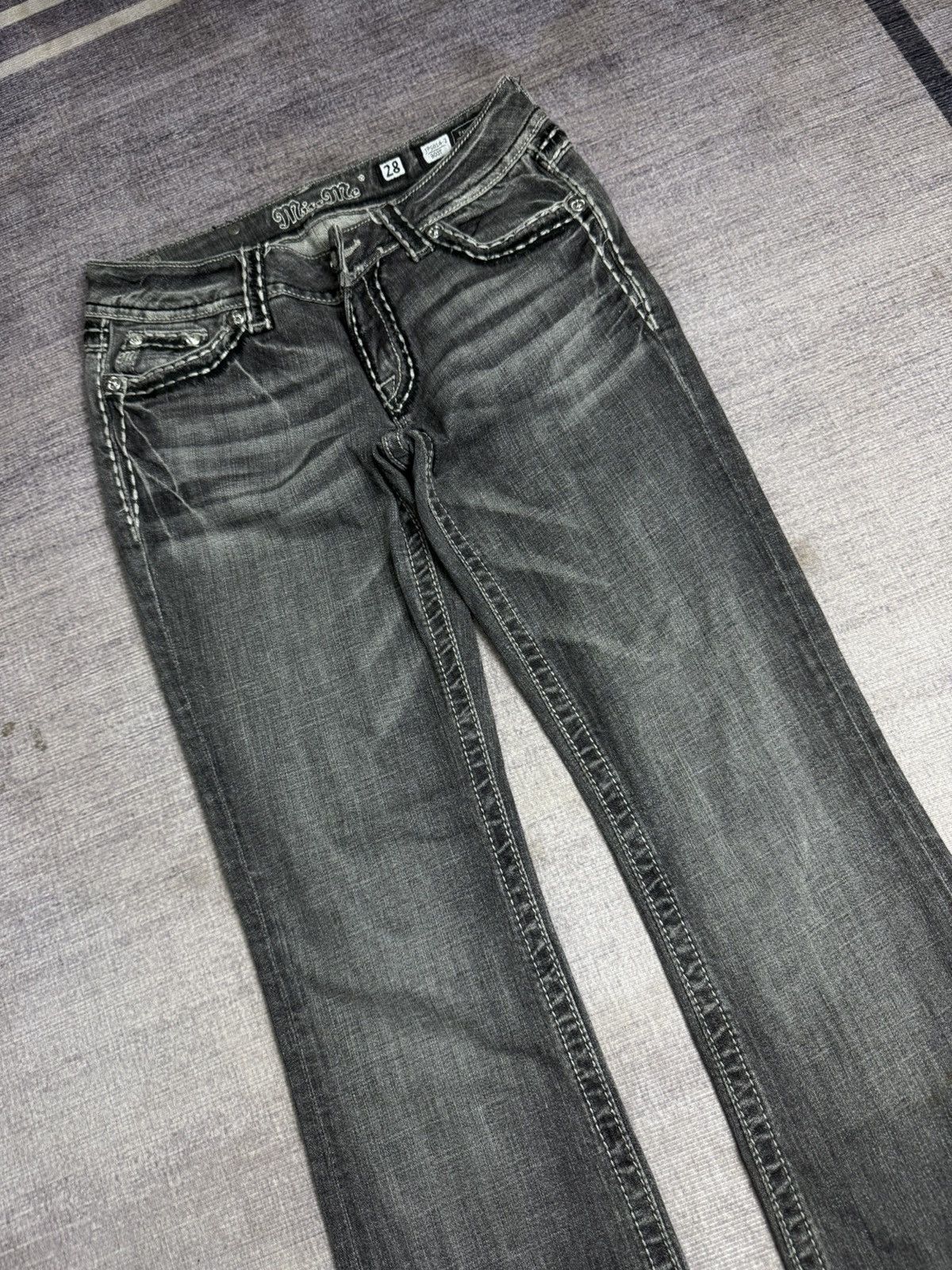 Tornado Mart MISS ME IFSIX STYLE DENIM PANTS Size US 30 / EU 46 - 2 Thumbnail