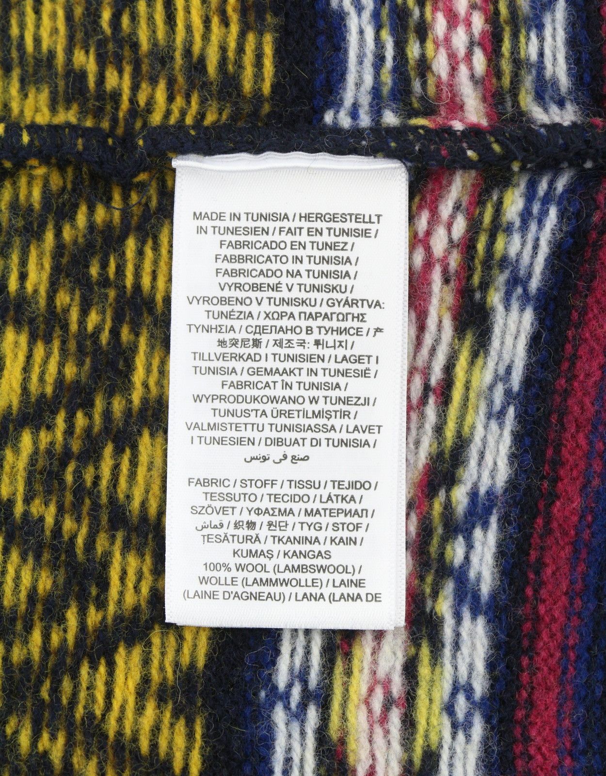 Gant FAIR ISLE C-NECK L Marine Lambswool Jumper 87314 Size US L / EU 52-54 / 3 - 8 Thumbnail