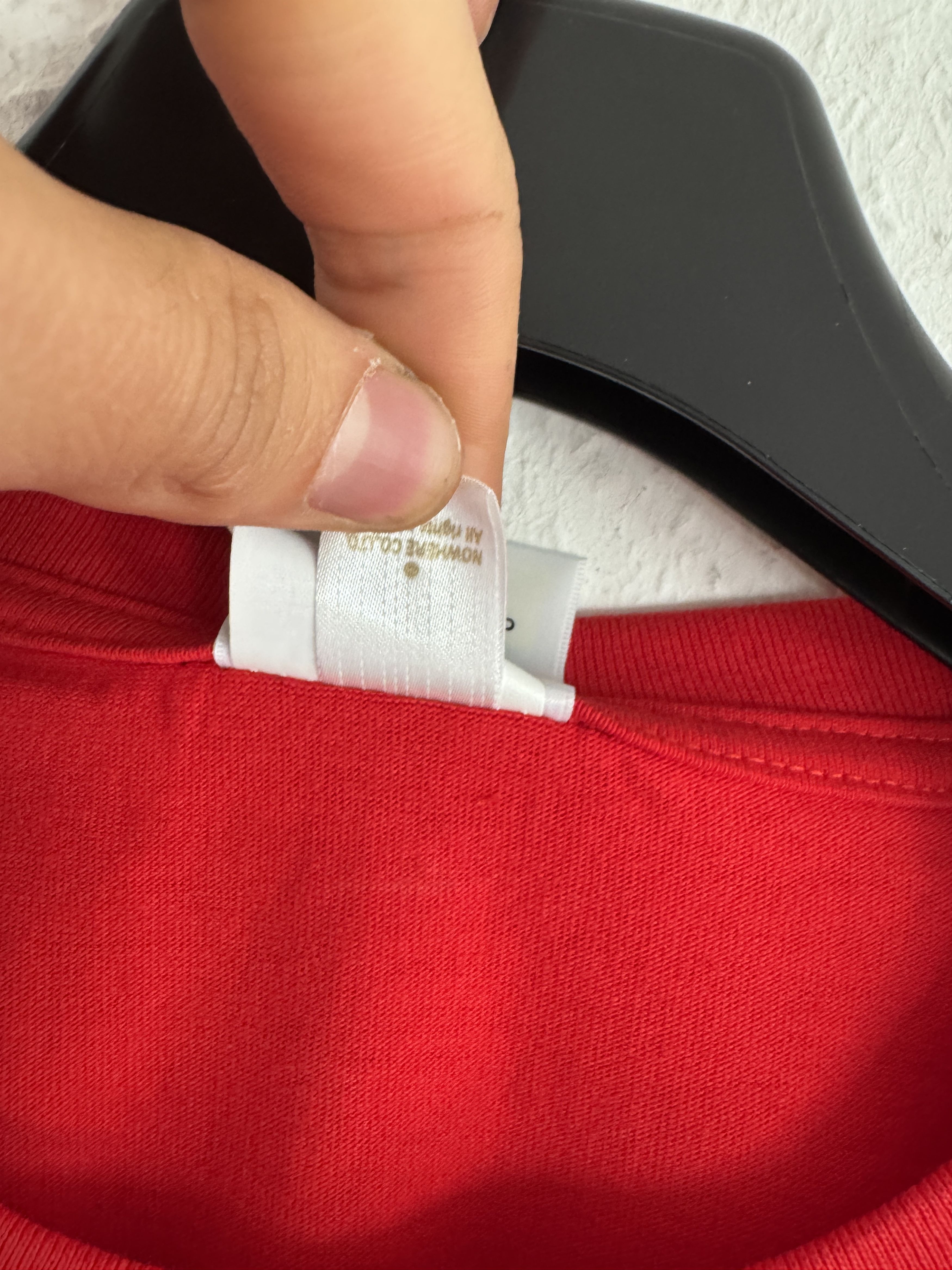 Bape Red Embroidered Pocket Tee Size US XXL / EU 58 / 5 - 8 Thumbnail