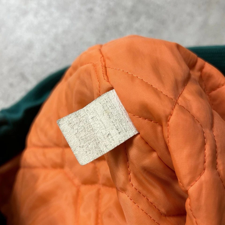 Chalk Line × NFL × Vintage MIAMI DOLPHINS CHALK LINE SATIN JACKET BOMBER SPELL OUT Size US M / EU 48-50 / 2 - 5 Thumbnail
