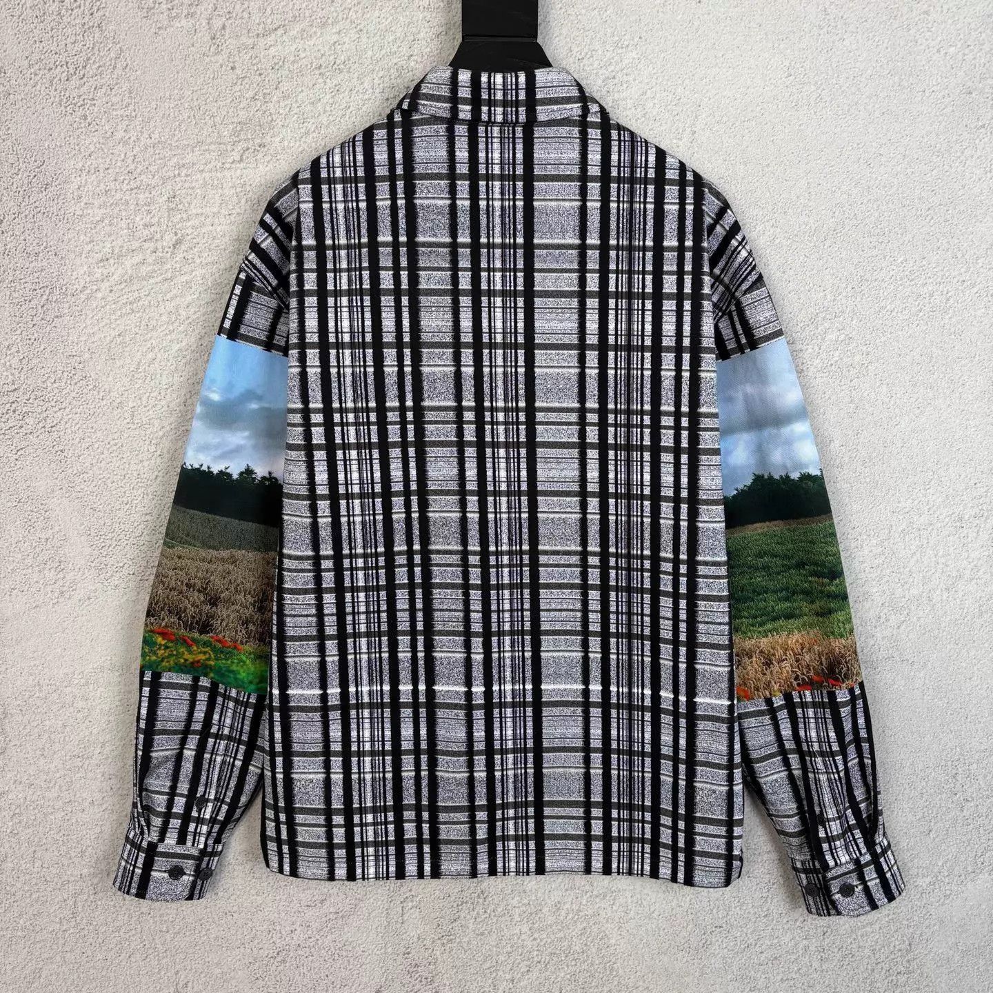 Louis Vuitton Plaid Landscape Print Button-Up Shirt Size US S / EU 44-46 / 1 - 2 Thumbnail