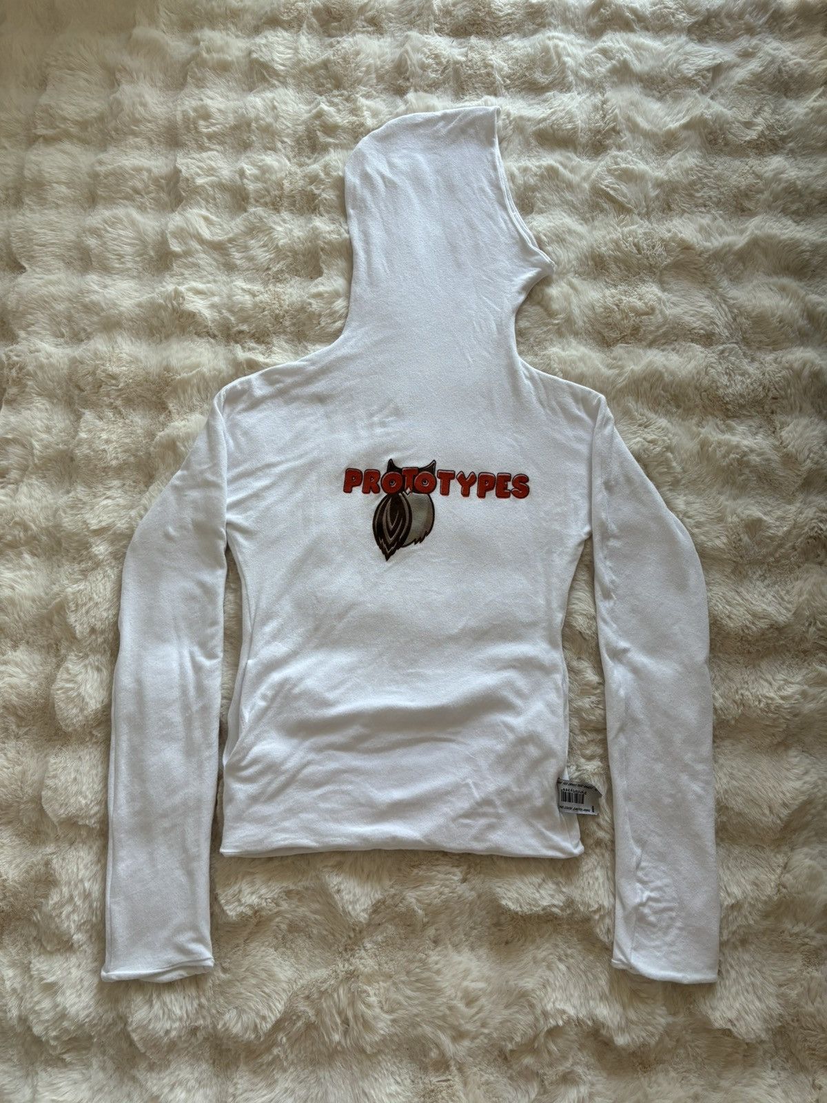 Prototypes Prototypes owl hoodie Size XS / US 0-2 / IT 36-38 - 2 Thumbnail