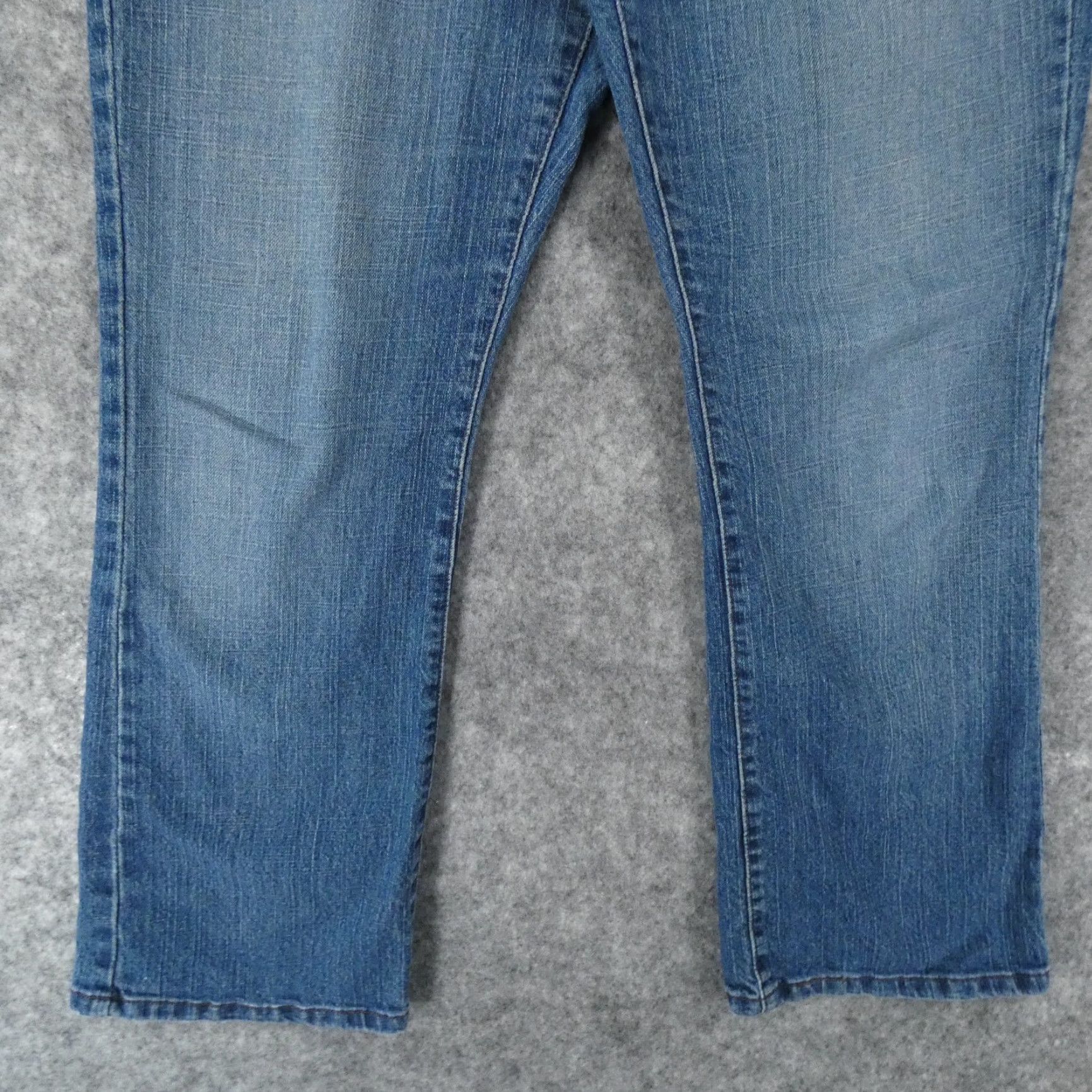 Levi's Levi's 515 Jeans Womens 12M Bootcut Mid Rise Stretch Light Wash Blue Size 34" / US 12 / IT 48 - 5 Thumbnail
