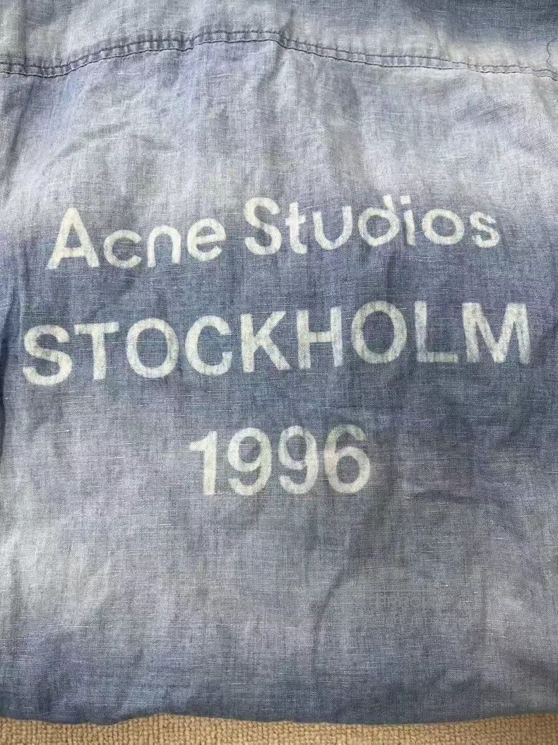 Acne Studios Acne Studios 1996 Series Retro Distressed Logo Printed Sho Size US M / EU 48-50 / 2 - 3 Thumbnail