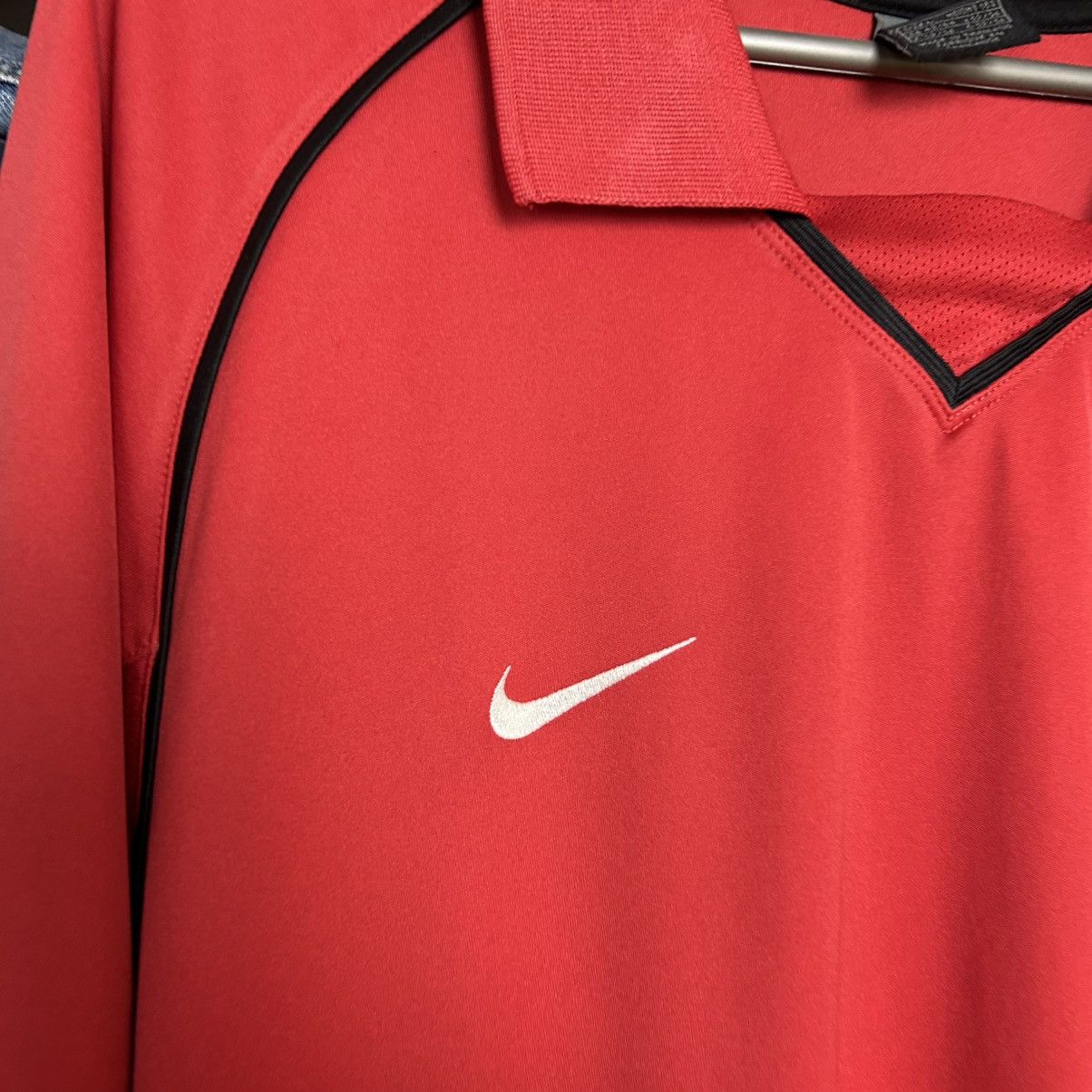 Nike Vintage Nike Manchester United 2000’s training soccer jersey Size US L / EU 52-54 / 3 - 3 Thumbnail