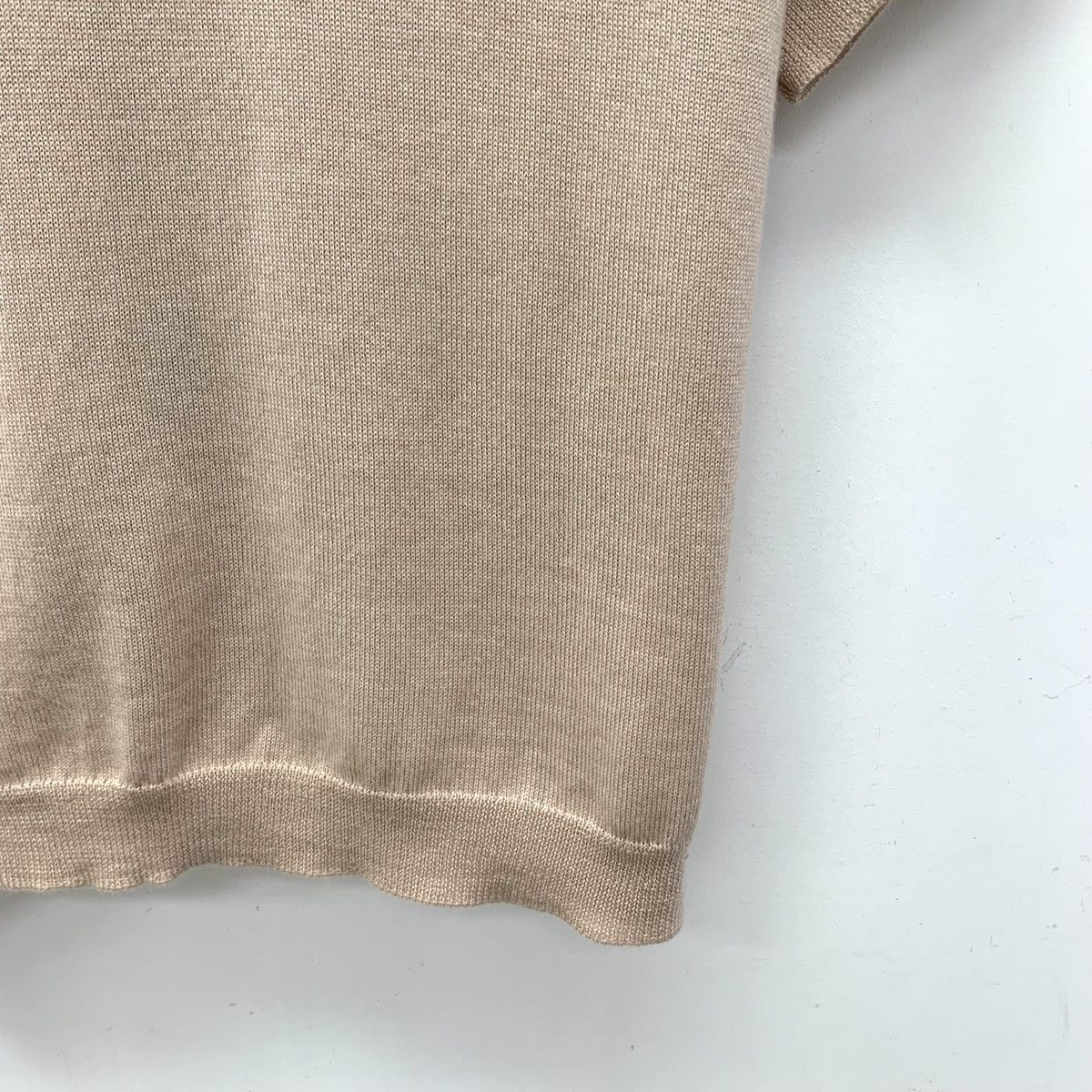 Miu Miu Miu Miu Flesh Pink Wool Short Sleeve Knit Sweater K26WX Size M / US 6-8 / IT 42-44 - 4 Thumbnail