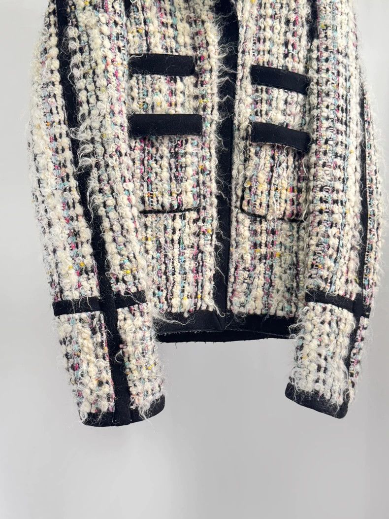 Balenciaga balenciaga 2007 aw tweed jacket Size XS / US 0-2 / IT 36-38 - 6 Thumbnail