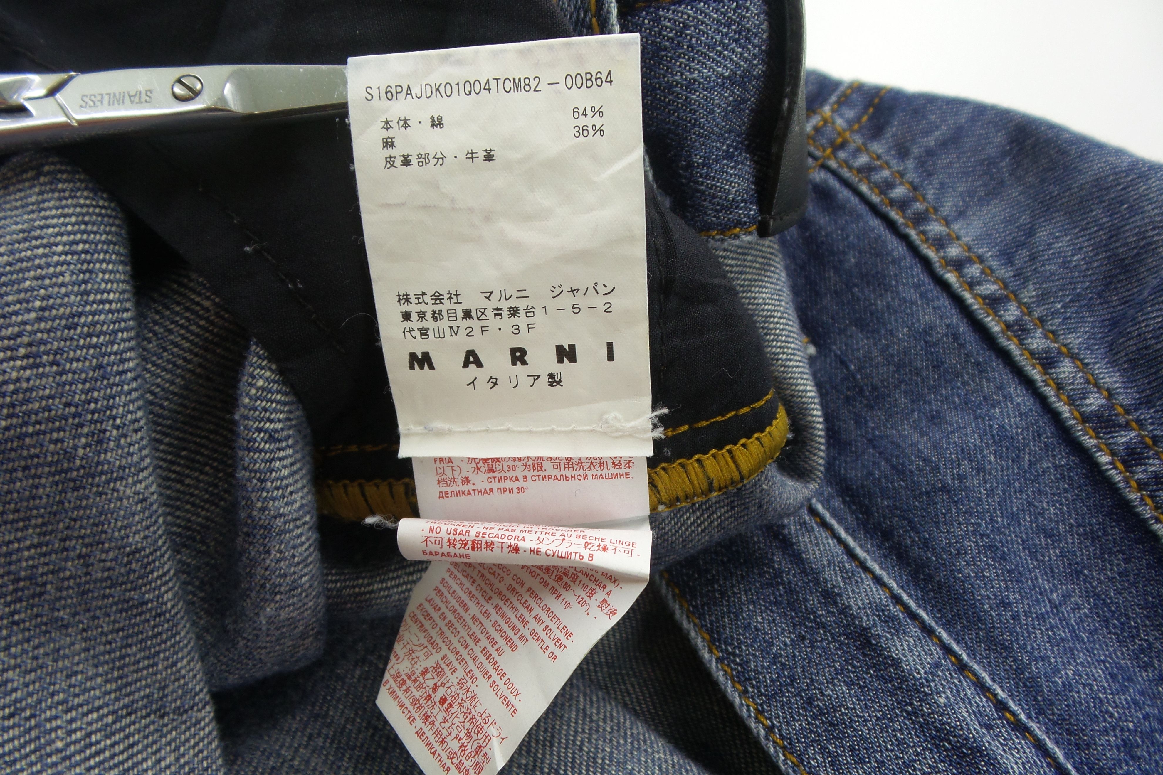 Marni Marni Button Fly Light Weight Jeans W36xL38 Size US 36 / EU 52 - 5 Thumbnail