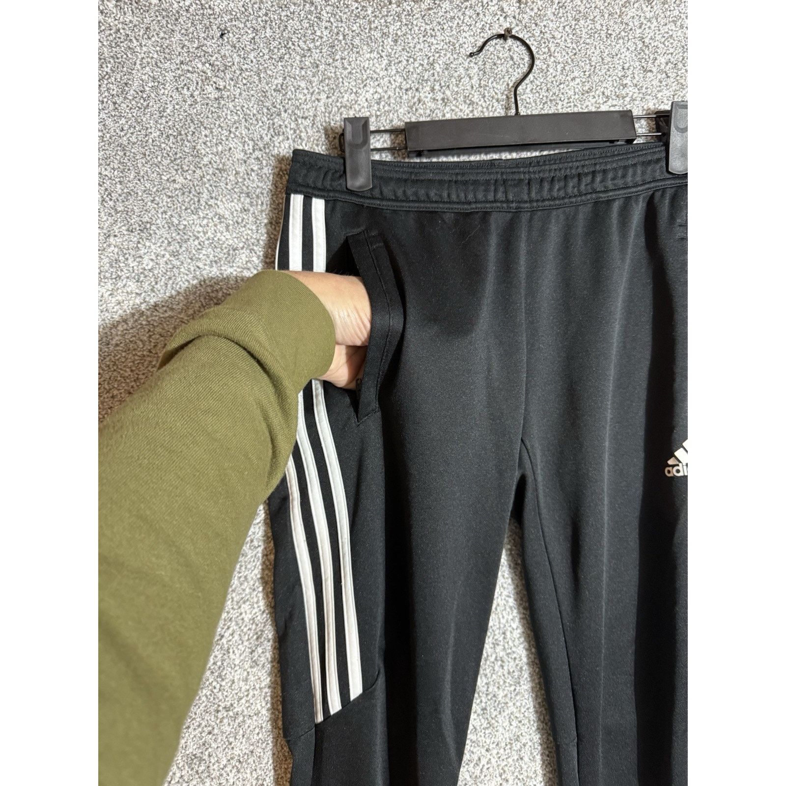 Adidas Adidas Tiro Track Pants Mens S Soccer Football Retro 90s Y2K Size US 28 / EU 44 - 2 Thumbnail