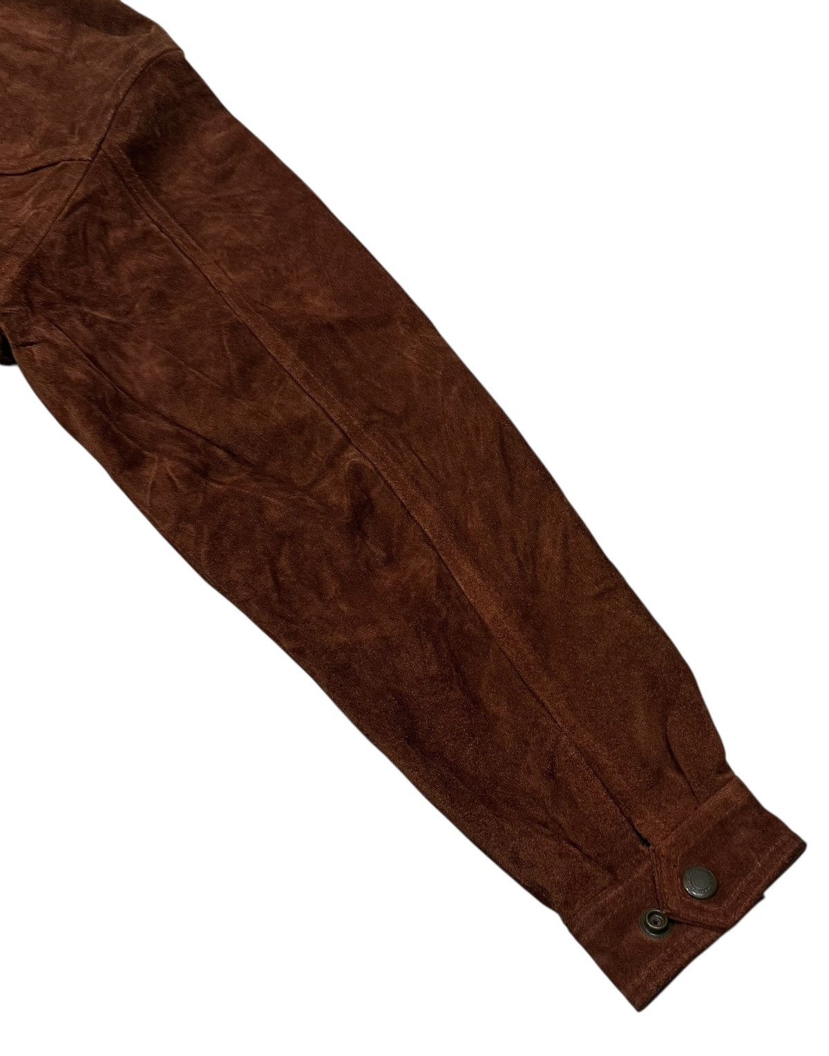 Leather Vintage Windarmor Nichiwa Western Suede Leather Jacket Size US S / EU 44-46 / 1 - 15 Thumbnail