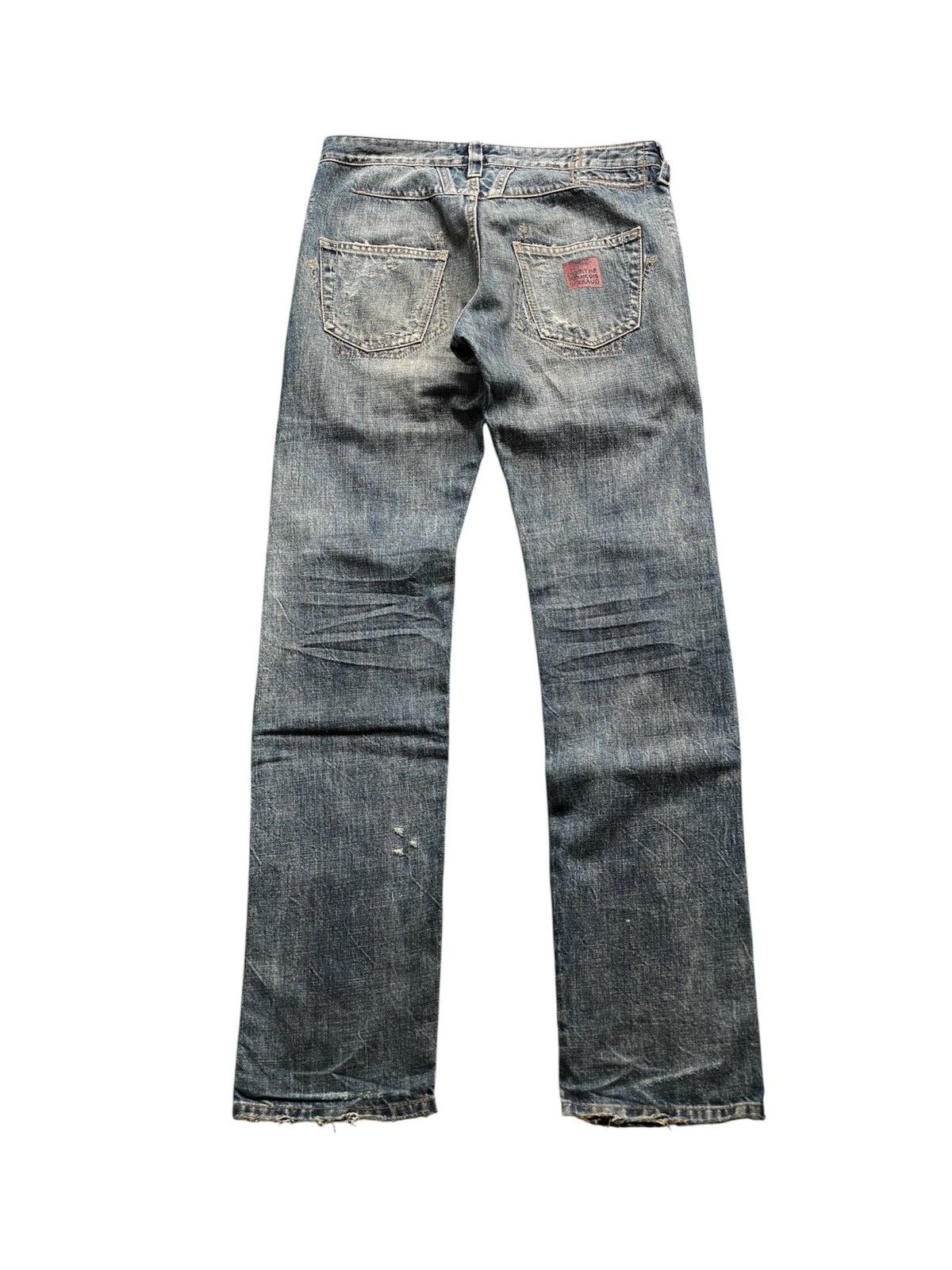 Marithe + Francois Girbaud MARITHE FRANCOIS GIRBAUD RING DENIM Size US 30 / EU 46 - 2 Thumbnail