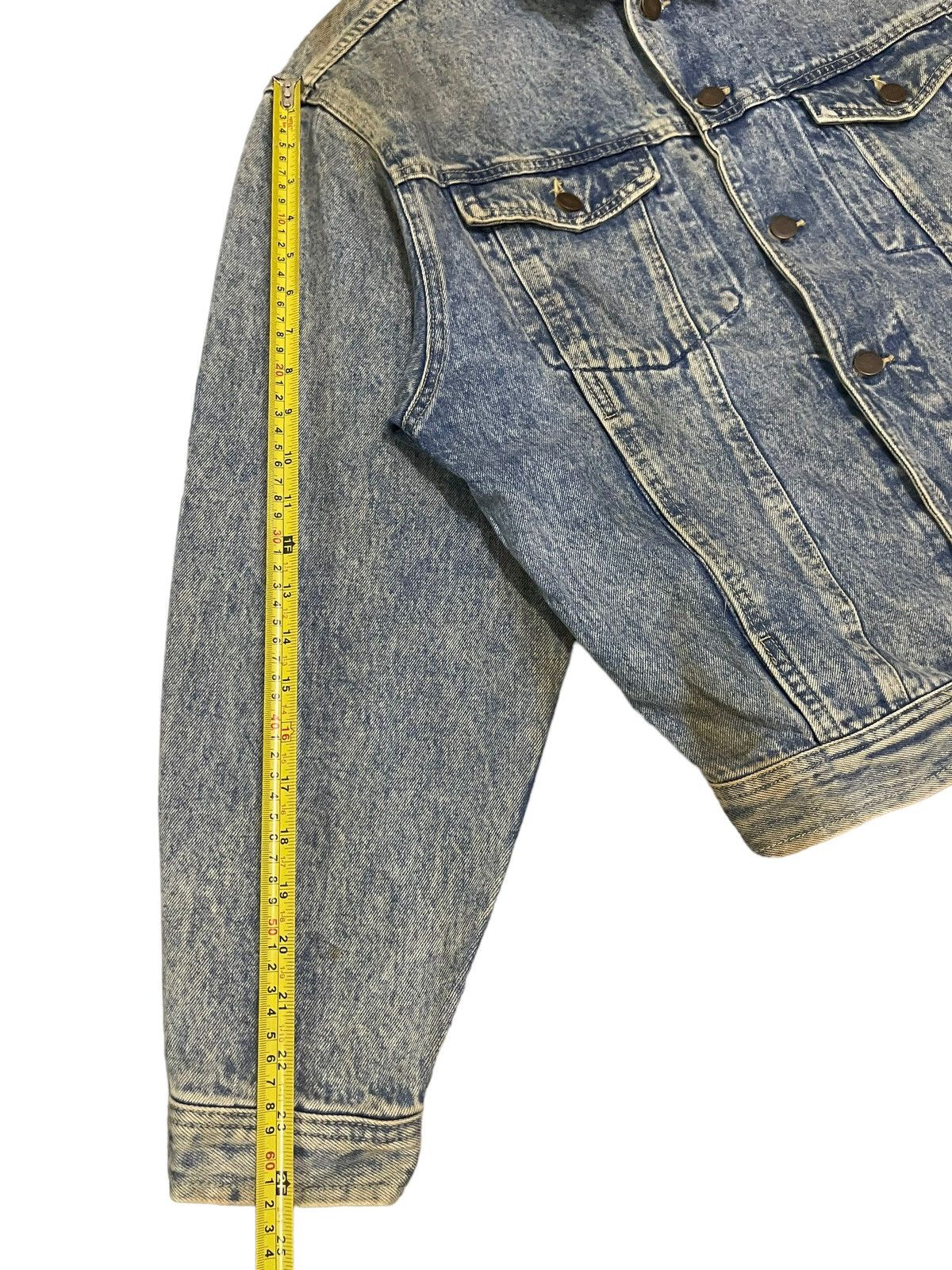 Japanese Brand Vintage Japanese Brand Acid Wash Style Denim Jacket Size US M / EU 48-50 / 2 - 11 Thumbnail