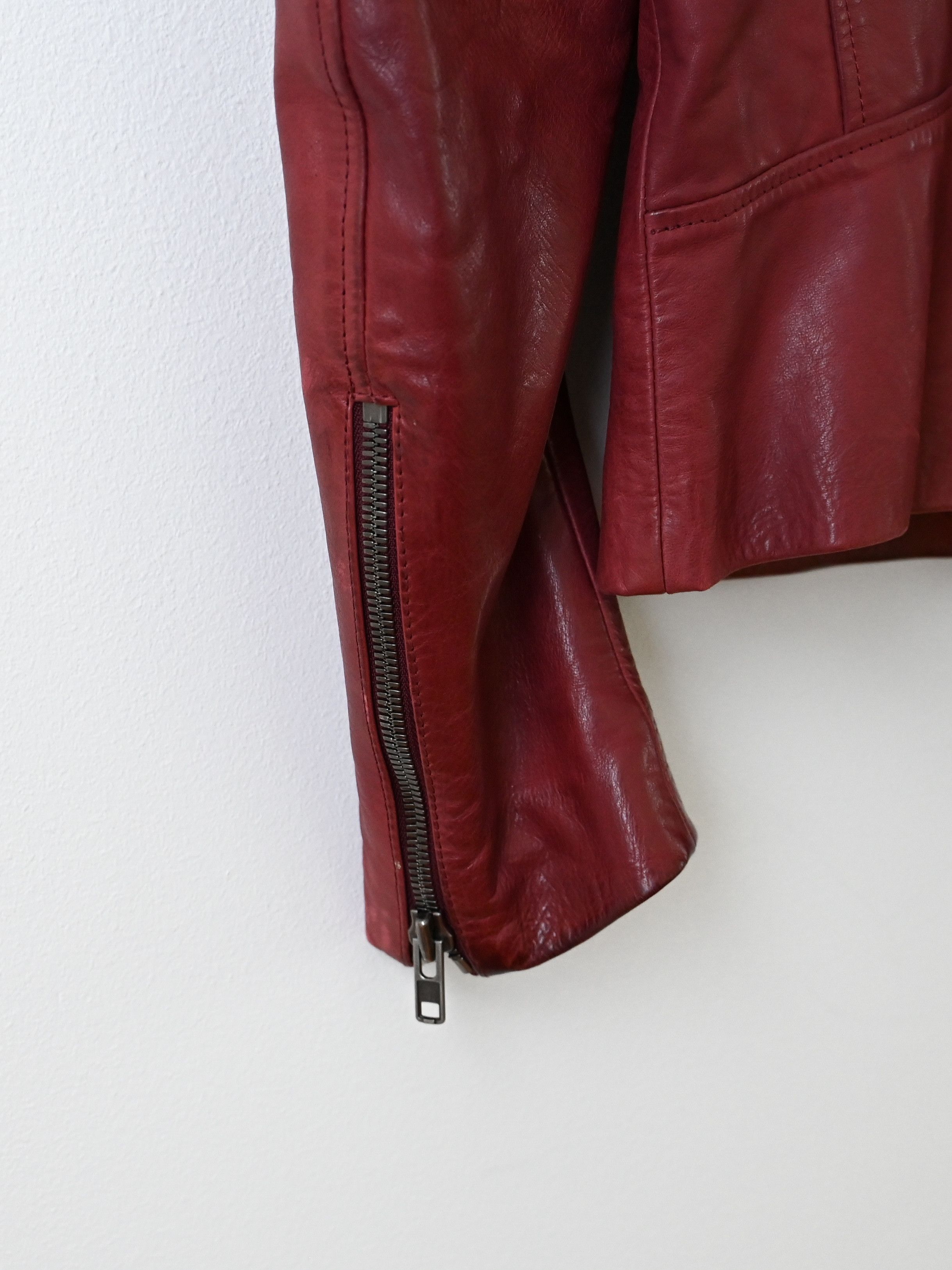 Maison Margiela 5 Zip Leather Moto Jacket Size US M / EU 48-50 / 2 - 15 Thumbnail