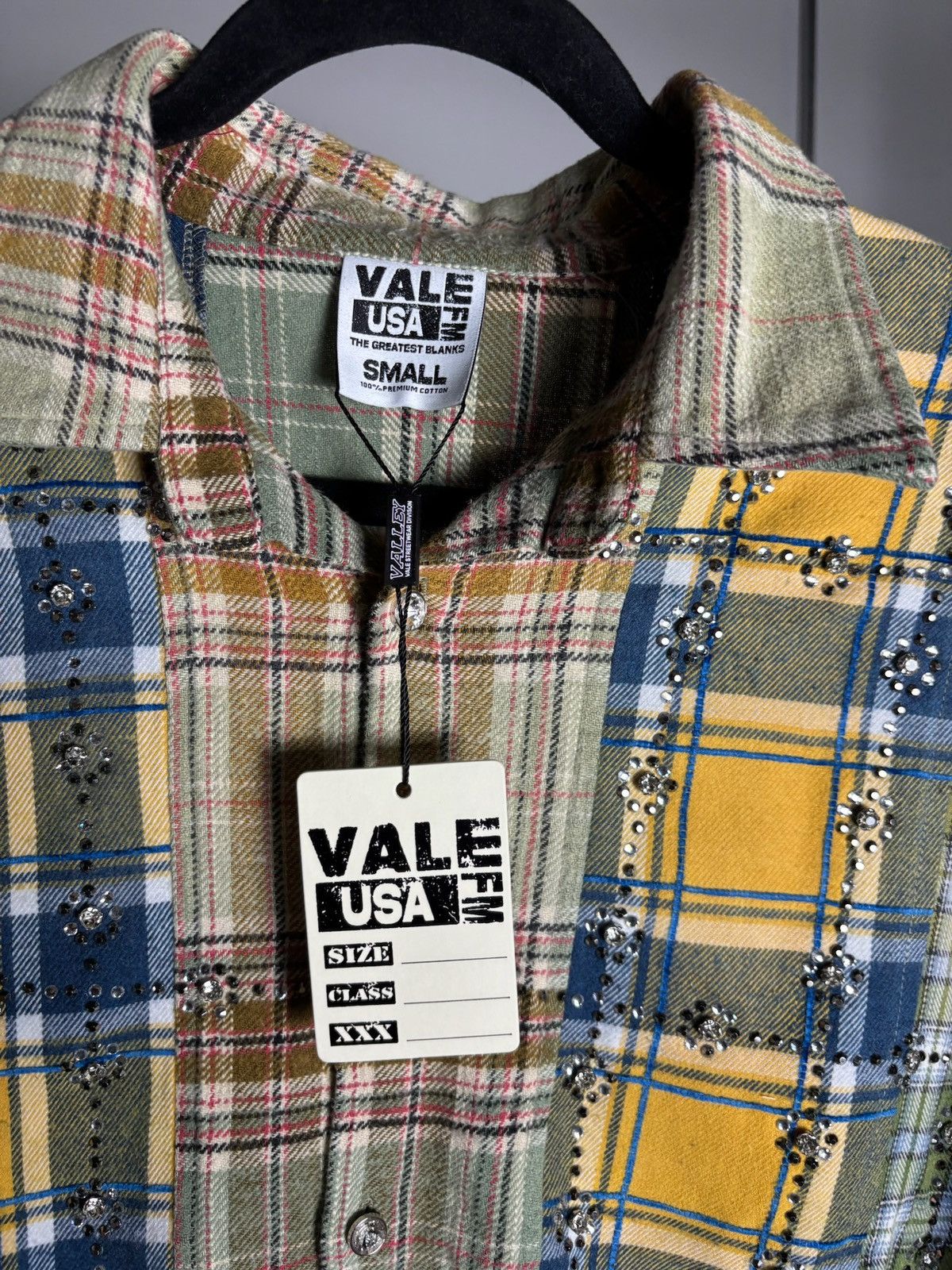 Vale Vale Forever Earth Day Flannel 'Green/Patchwork' Size US S / EU 44-46 / 1 - 4 Thumbnail