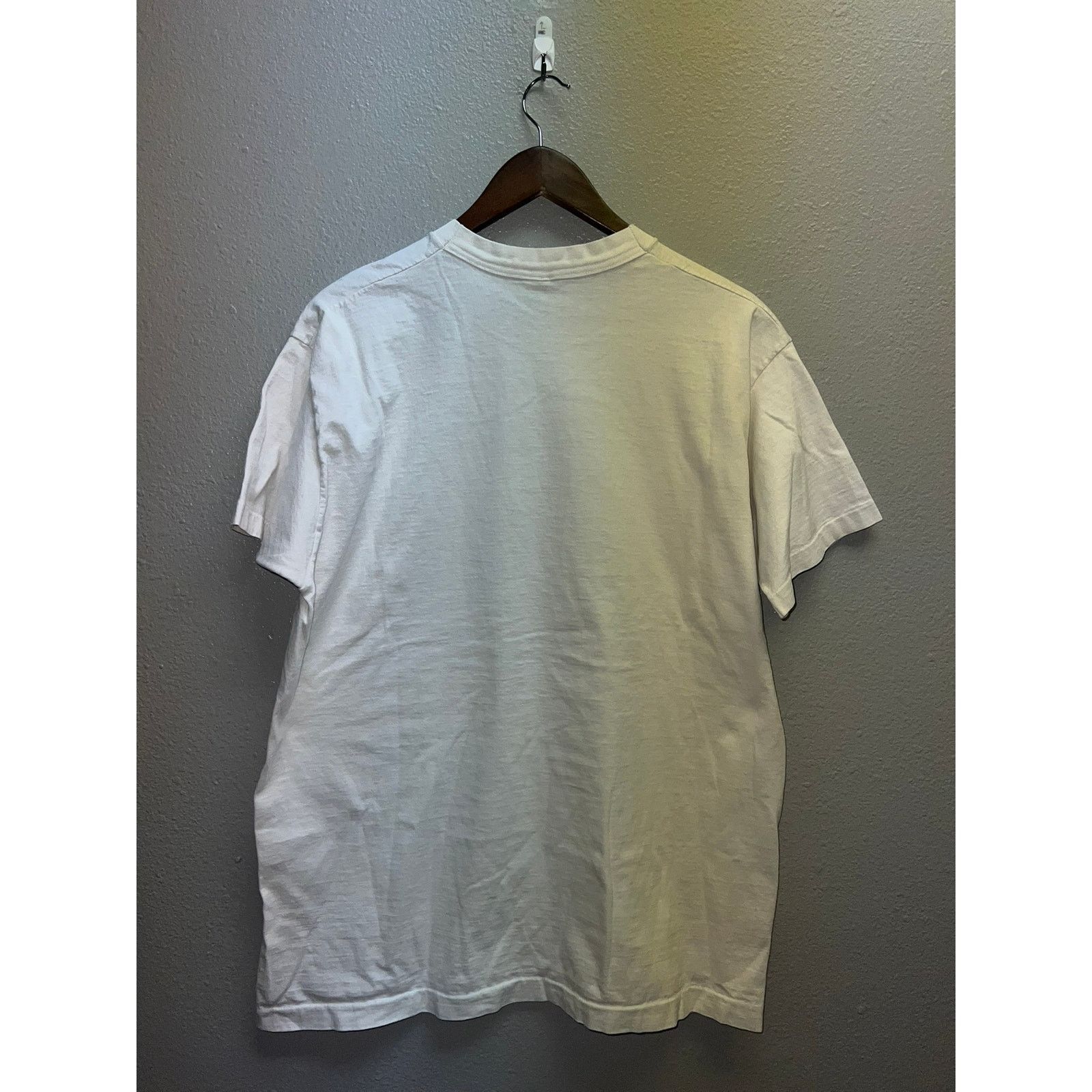 Fruit Of The Loom Vintage High Q Shirt 1997 Washburn University White Tee 90s Size US XL / EU 56 / 4 - 5 Thumbnail