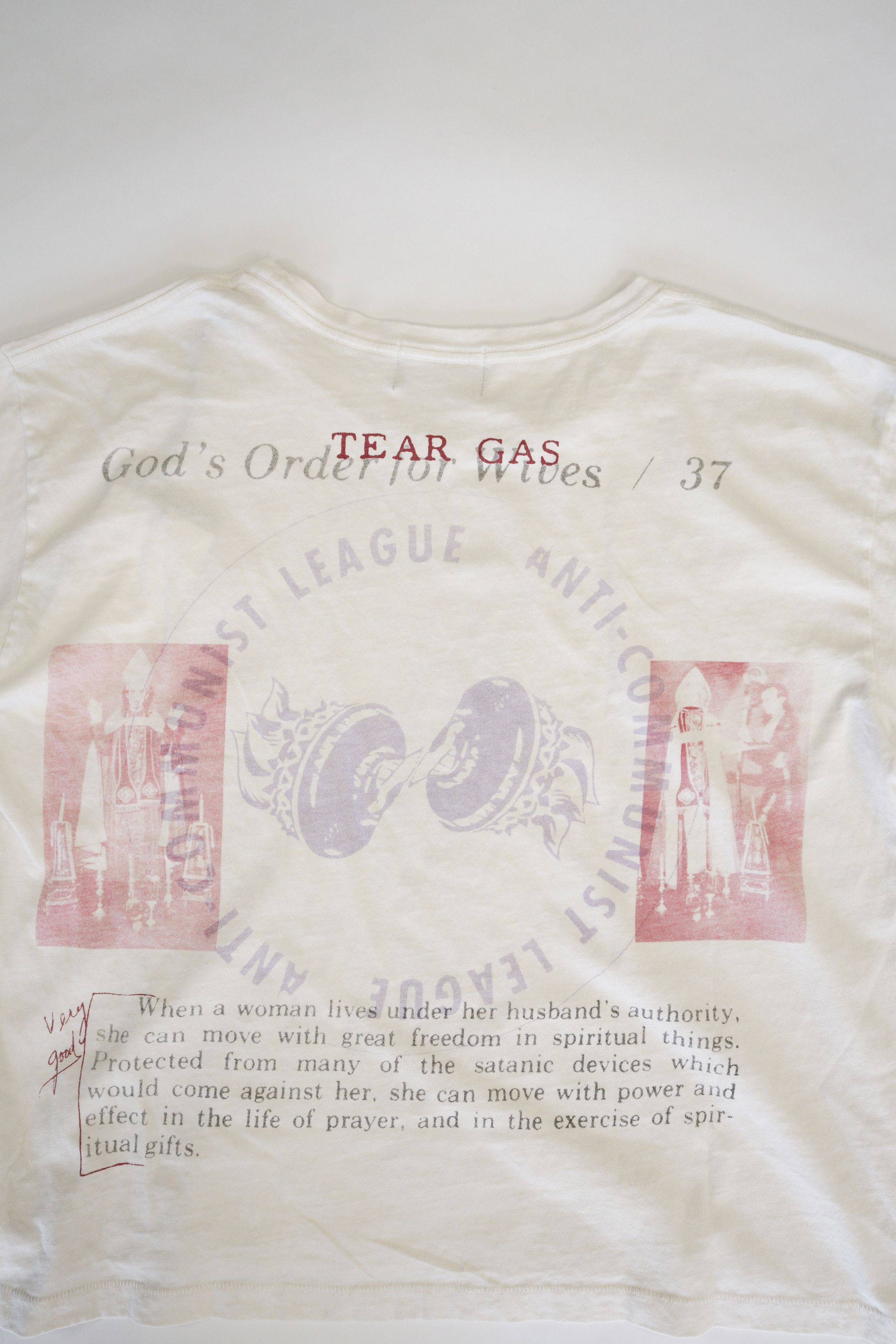 Enfants Riches Deprimes ERD Anti-Communist League Maxfield Tee Size US L / EU 52-54 / 3 - 9 Thumbnail