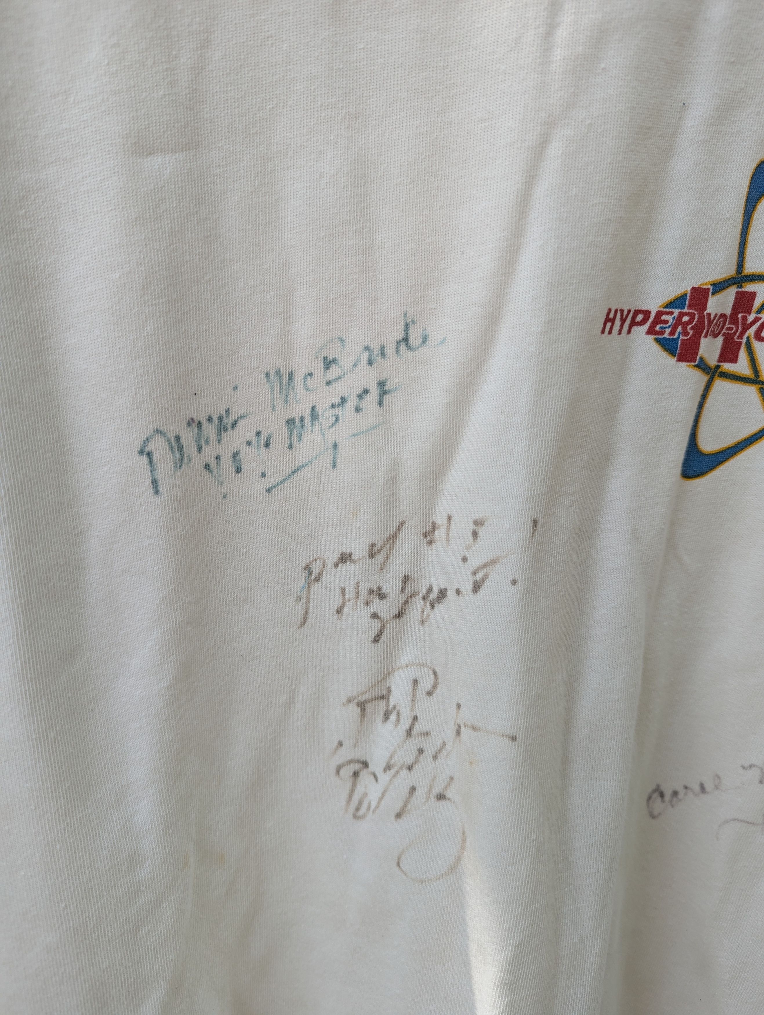 Japanese Brand VINTAGE BANDAI DUNCAN YOMEGA HYPER YOYO TSHIRT Size US L / EU 52-54 / 3 - 4 Thumbnail
