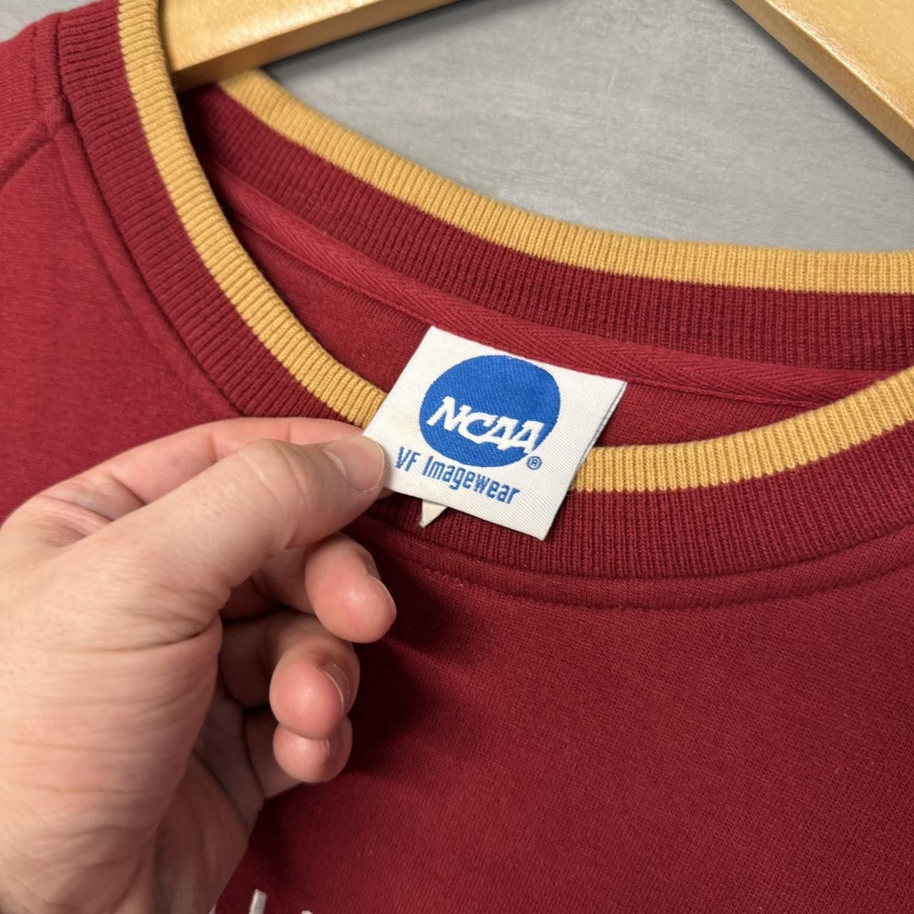 NCAA Vintage Florida State Seminoles Red and Gold Sweatshirt XXL Size US XXL / EU 58 / 5 - 4 Thumbnail