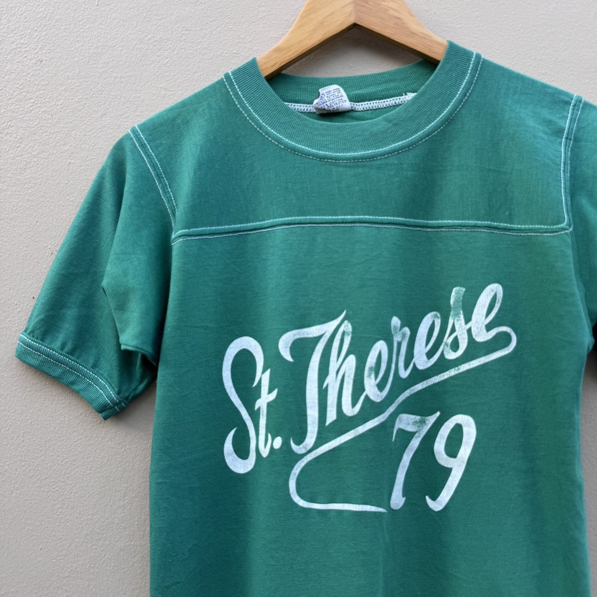 Vintage Vintage st. therese 70s tee Size US M / EU 48-50 / 2 - 2 Thumbnail