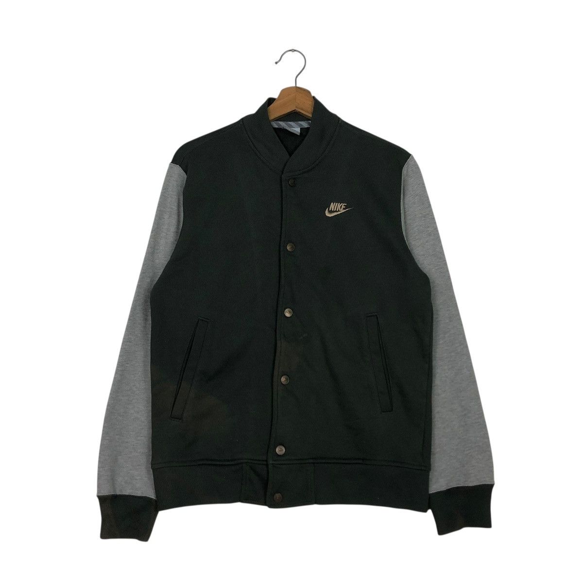 Nike 🔥VINTAGE BOMBET VARSITY JACKET NIKE SPORTSWEAR BIG LOGO Size US S / EU 44-46 / 1 - 3 Thumbnail