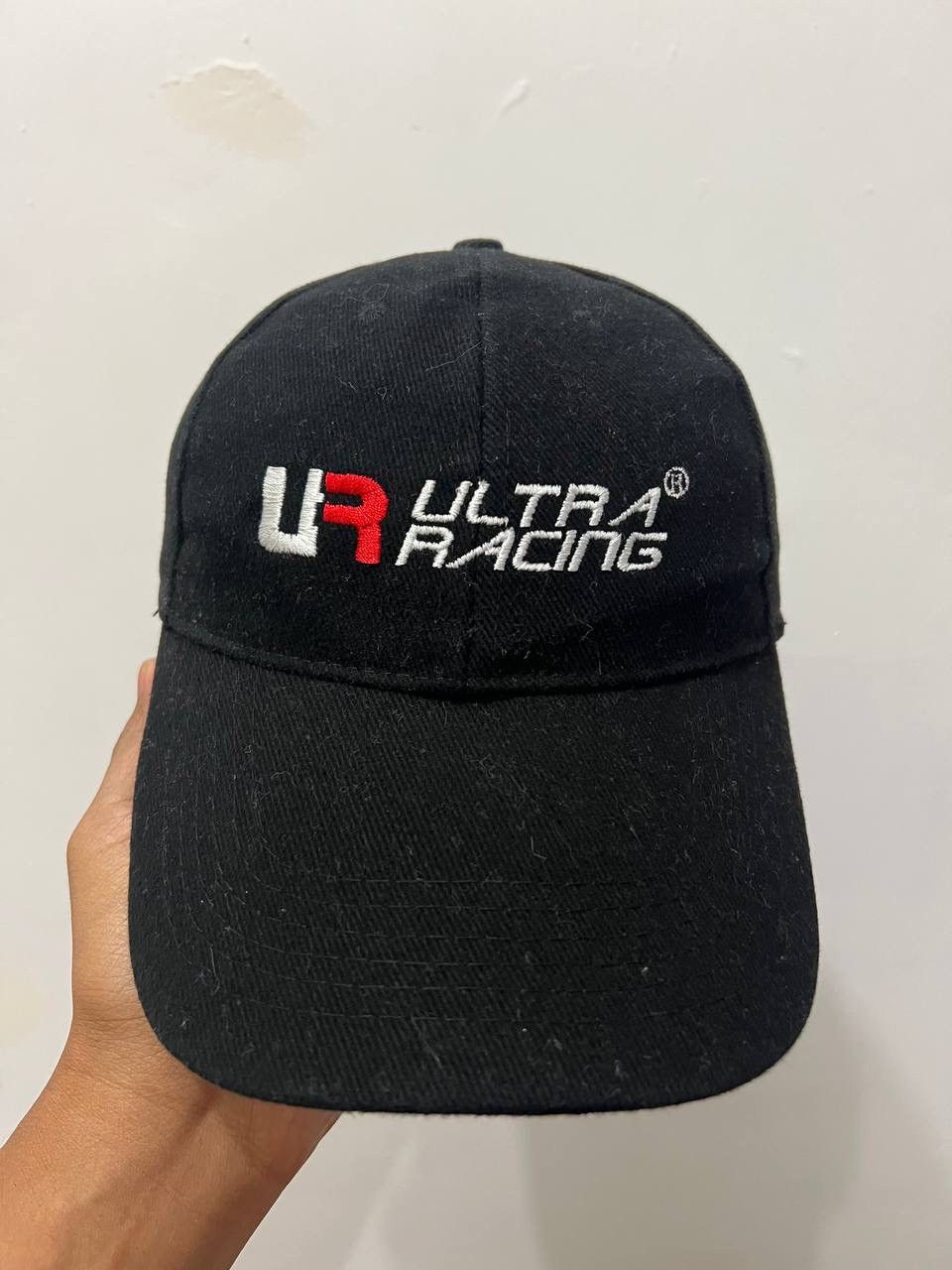 Japanese Brand Ultra Racing Spellout Hat Size ONE SIZE - 5 Thumbnail
