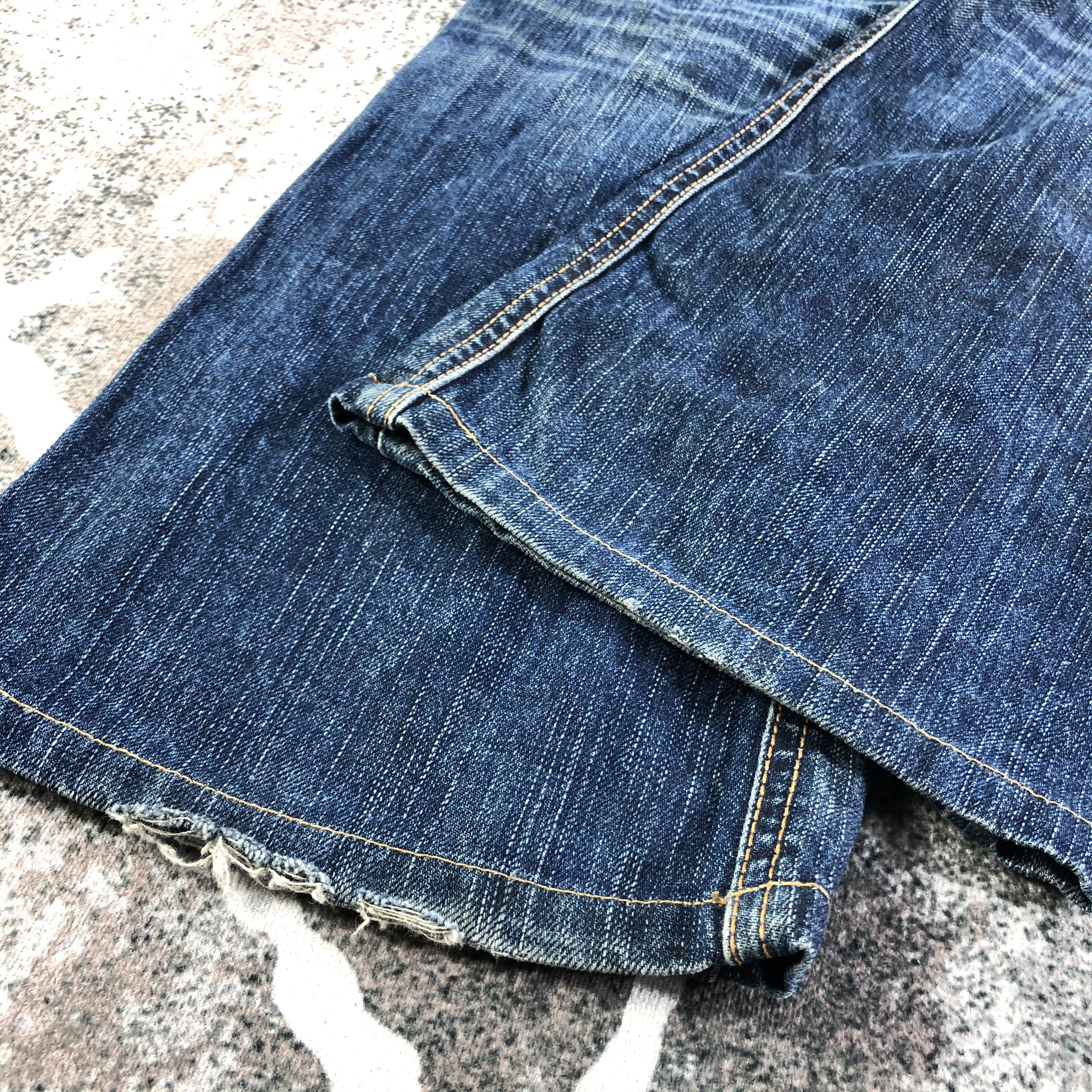 Edwin Vintage Edwin Jeans Blue Denim KJ2303 Size US 30 / EU 46 - 5 Thumbnail