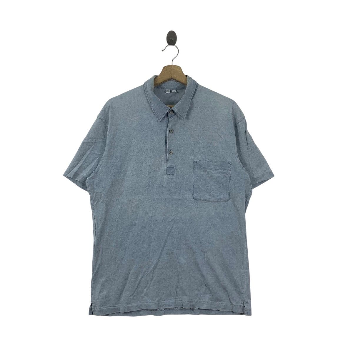 LEMAIRE x UNIQLO Collaboration Collection Plain Polo Tee