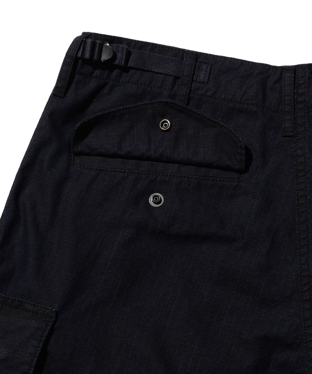 Beams Plus MIL 6-Pocket Indigo Rip-Stop Cargo Shorts SUMI Size XL Size US 36 / EU 52 - 4 Thumbnail